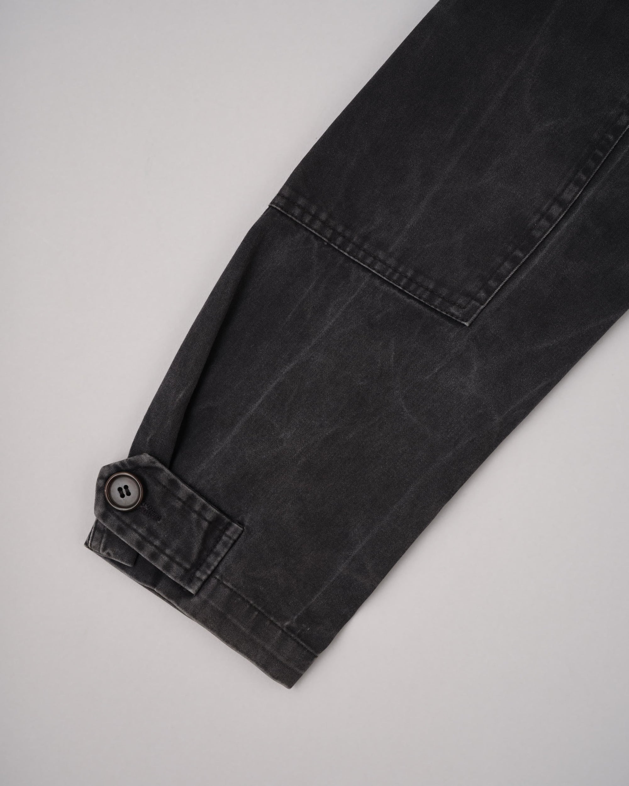 【~90’s】Old HELMUT LANG Black Cotton 4 Pockets Jacket Size.50