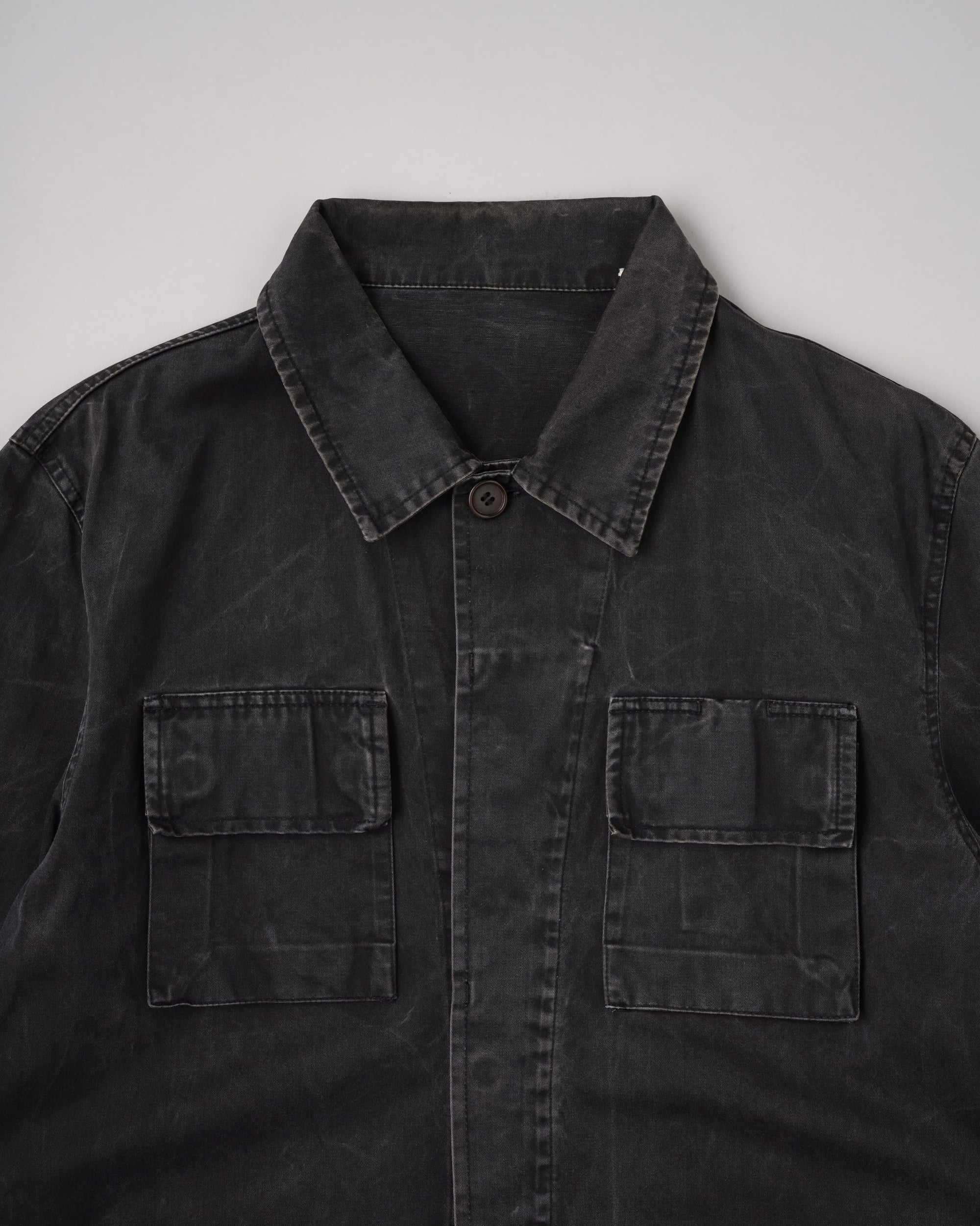 【~90’s】Old HELMUT LANG Black Cotton 4 Pockets Jacket Size.50
