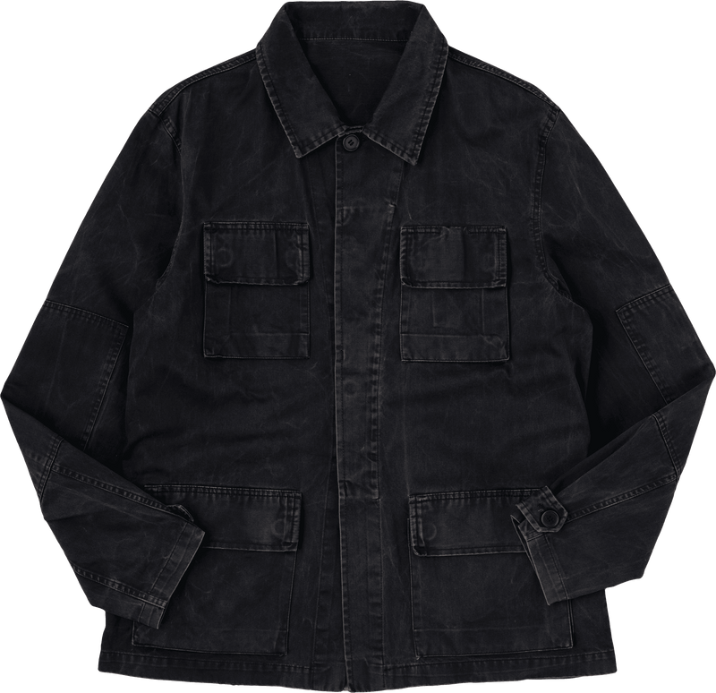 【~90’s】Old HELMUT LANG Black Cotton 4 Pockets Jacket Size.50