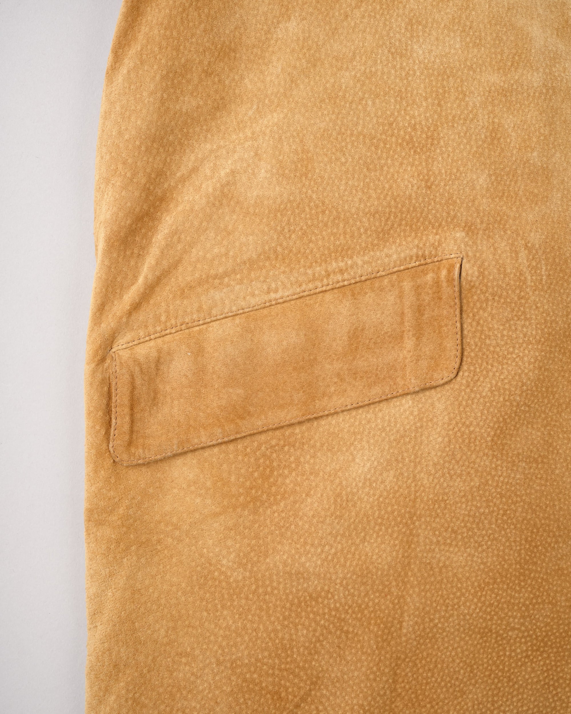 【~90's】Old Hermès Paris Pigskin Leather Hunting Jacket Size.52