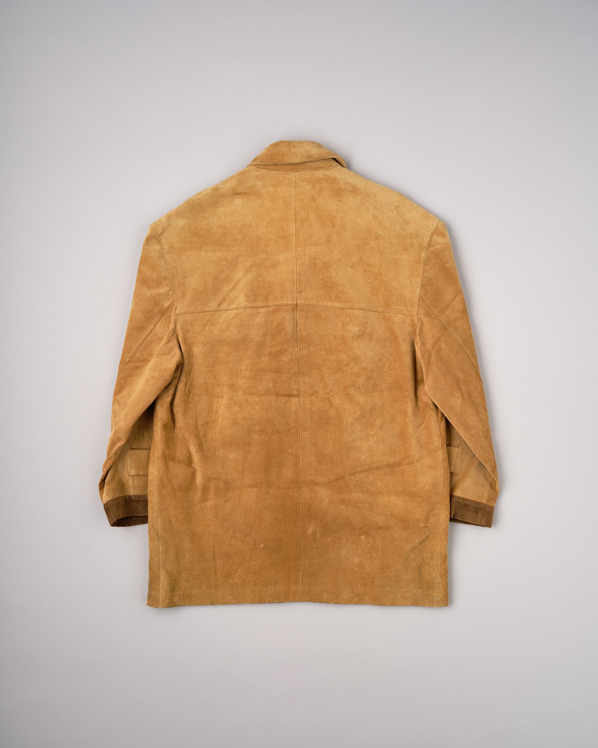 【~90's】Old Hermès Paris Pigskin Leather Hunting Jacket Size.52