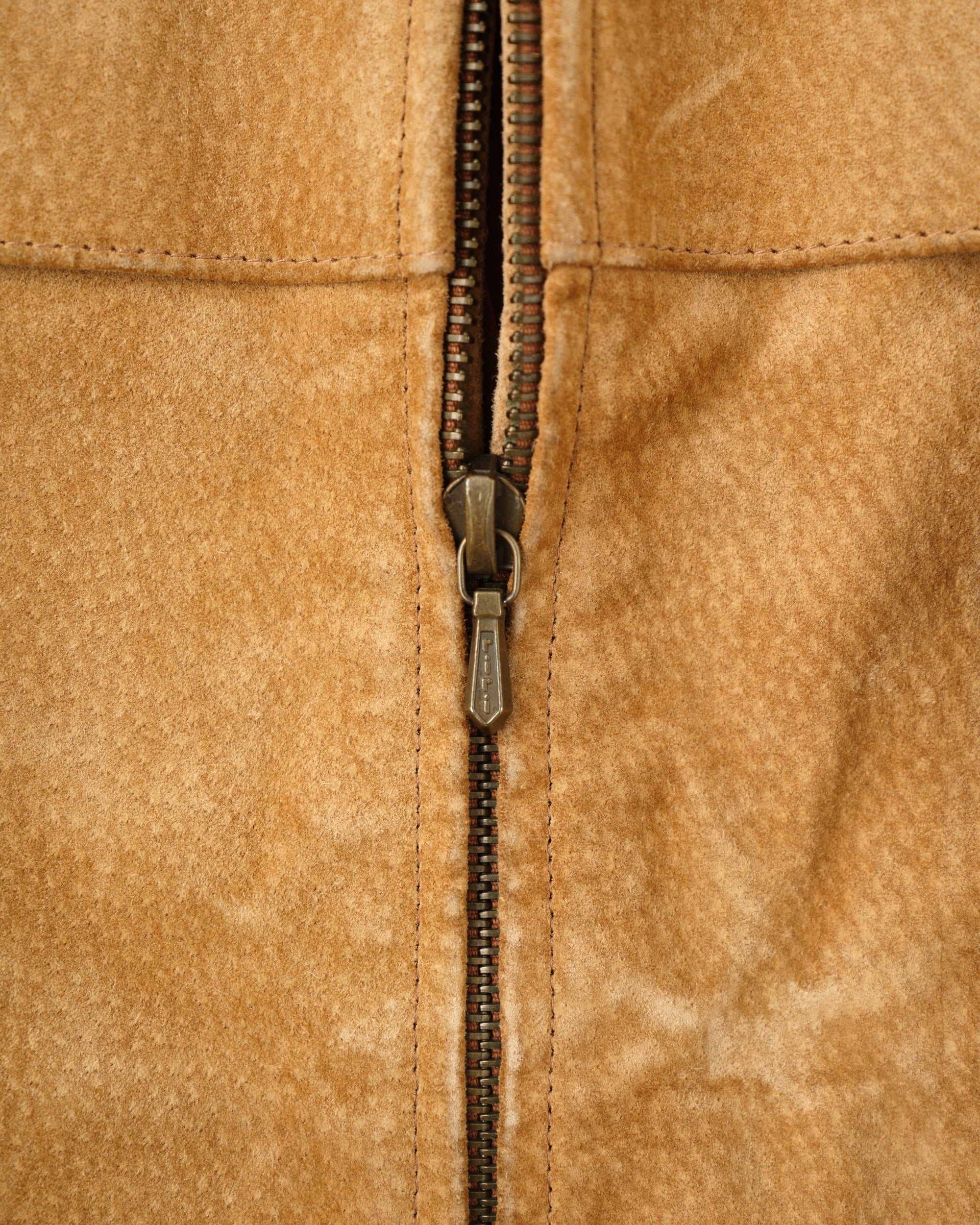 【~90's】Old Hermès Paris Pigskin Leather Hunting Jacket Size.52