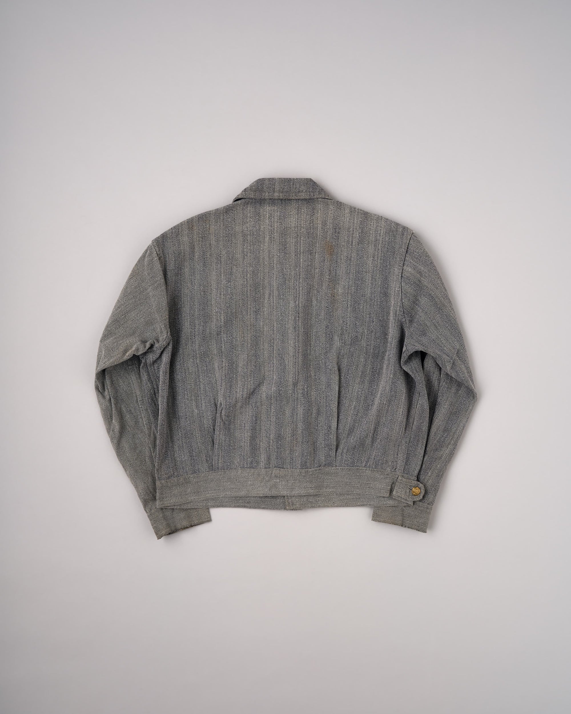 【~40's】Spanish Army Salt & Pepper Cotton Jacket
