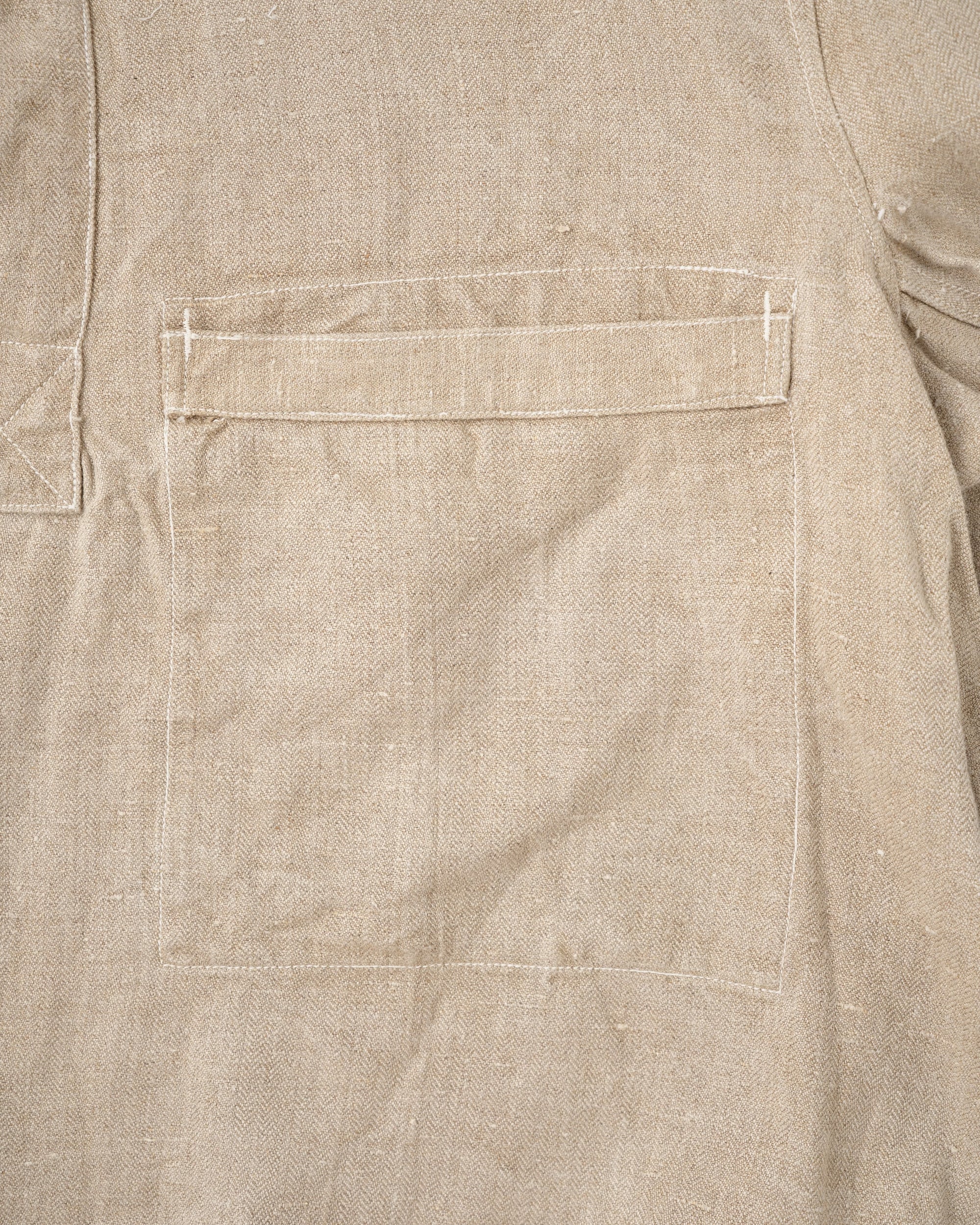 【~40's】WWII German Navy Drillich HBT Linen Work Smock Size.2 "Kriegsmarine"