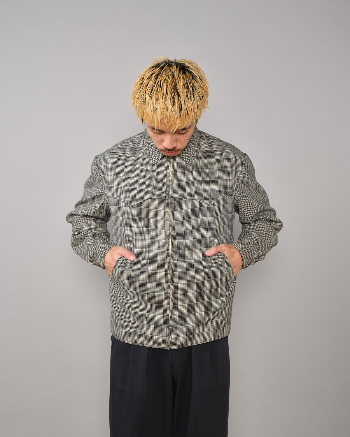 [~40’s] British Vintage Houndstooth Sports Jacket