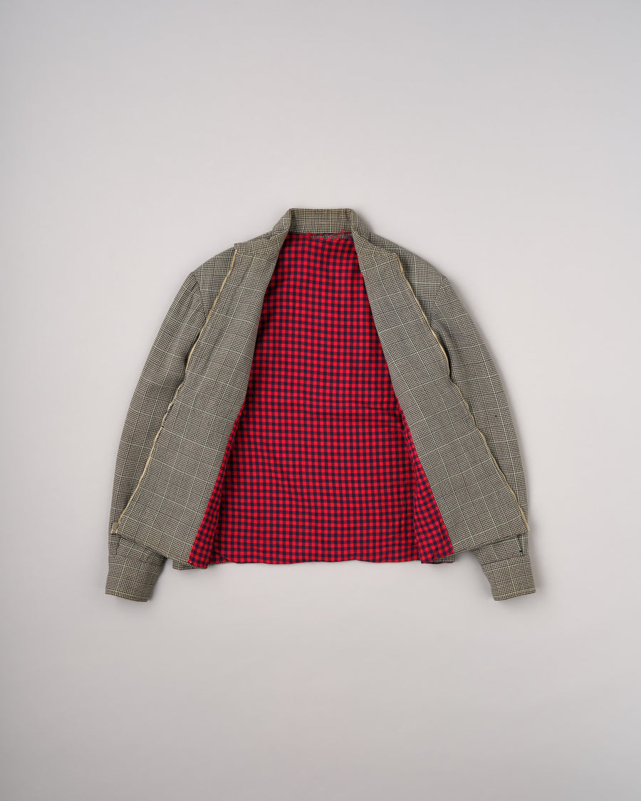 Vue d'ensemble de [~40’s] British Vintage Houndstooth Sports Jacket