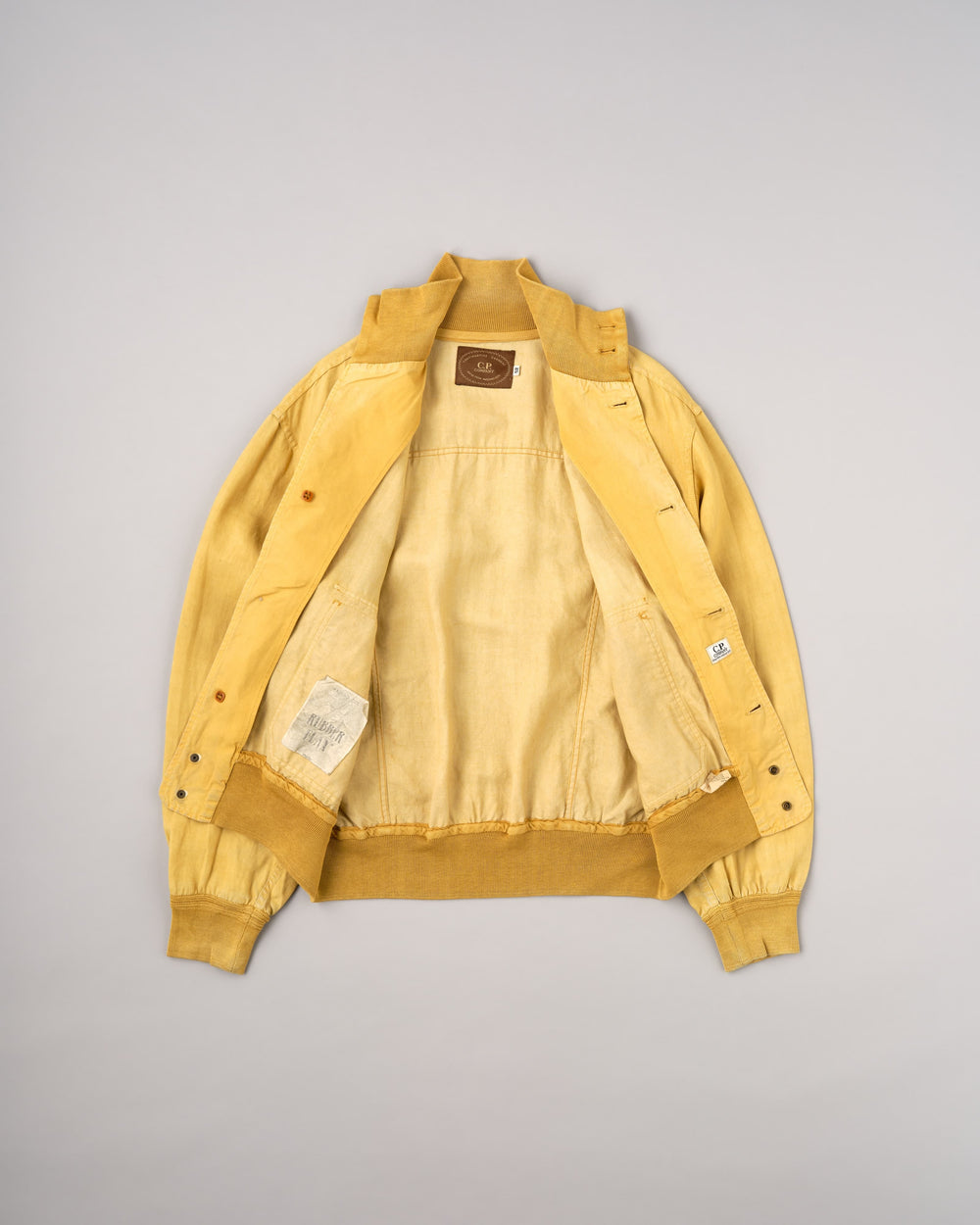 [90SS] Old C.P.Company Garment Dyed Valstarino Type Flax Polyurethane Blouson Size.52