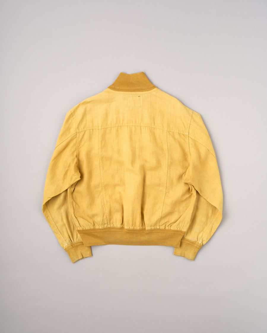 【90SS】Old C.P.Company Garment Dyed Valstarino Type Flax Polyurethane Blouson Size.52 の全体写真