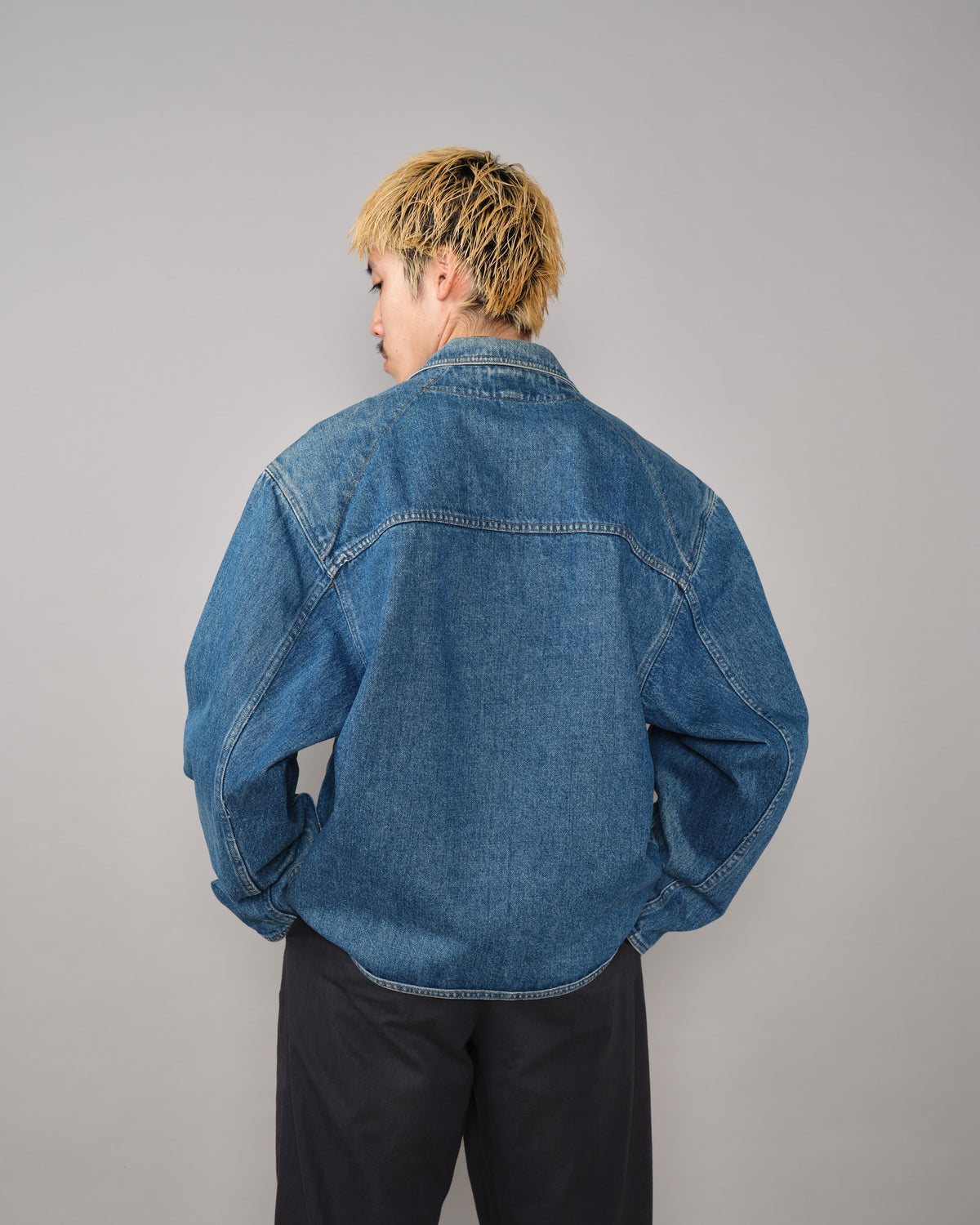 [~80's] Old Marithé François Girbaud Closed Denim Jacket Size.50