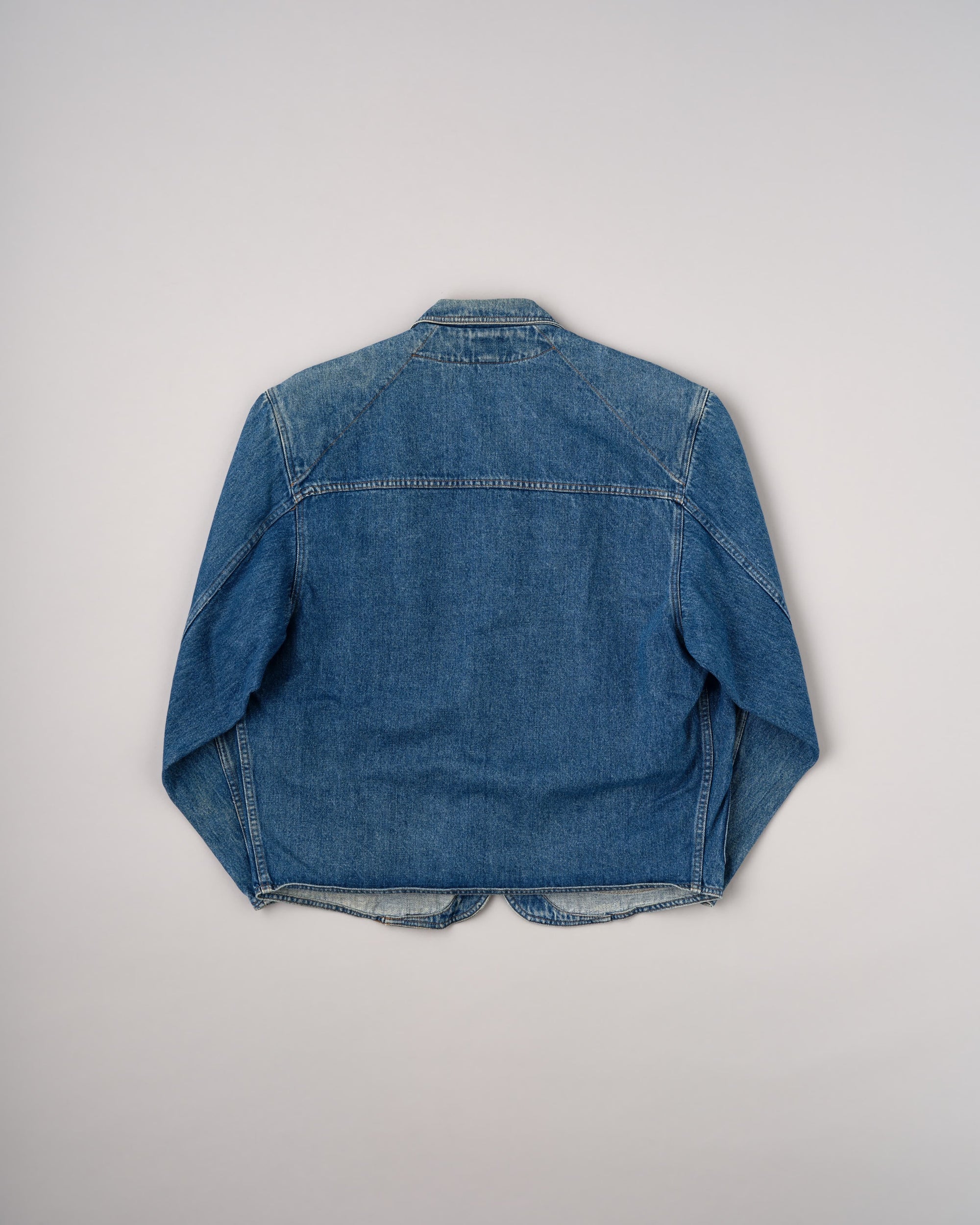 [~80's] Old Marithé François Girbaud Closed Denim Jacket Size.50