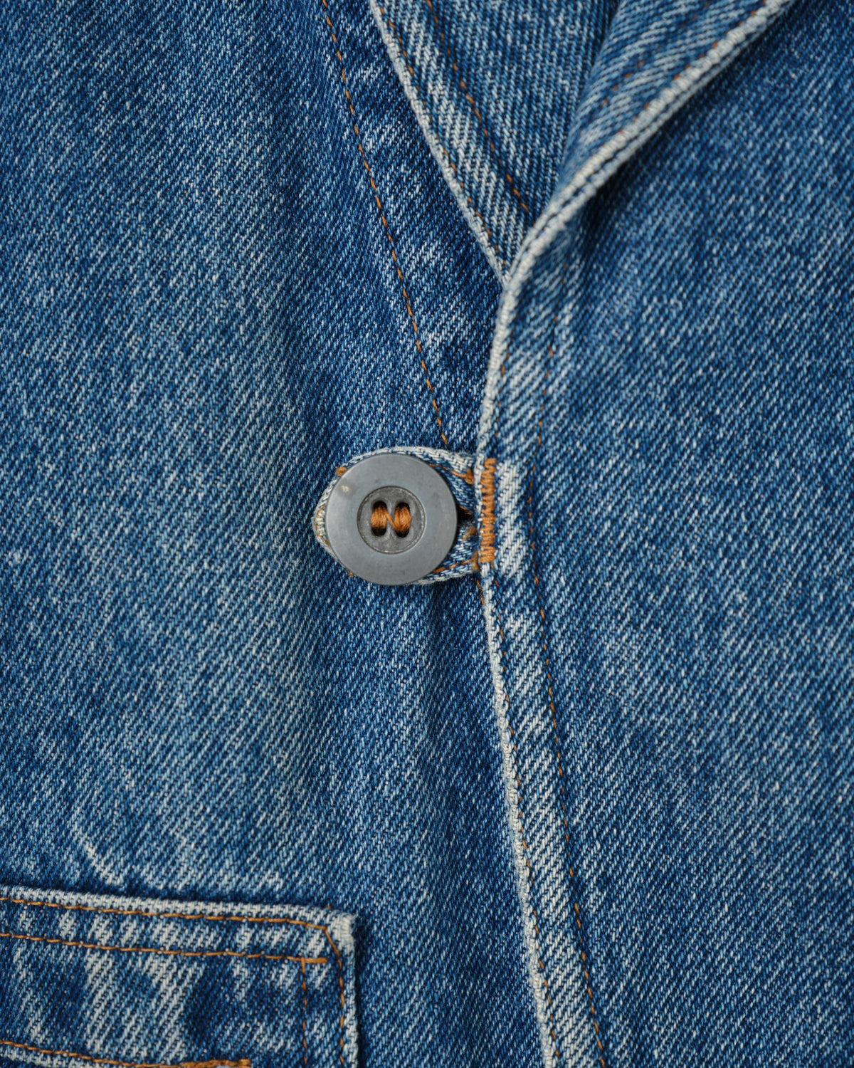 [~80's] Old Marithé François Girbaud Closed Denim Jacket Size.50