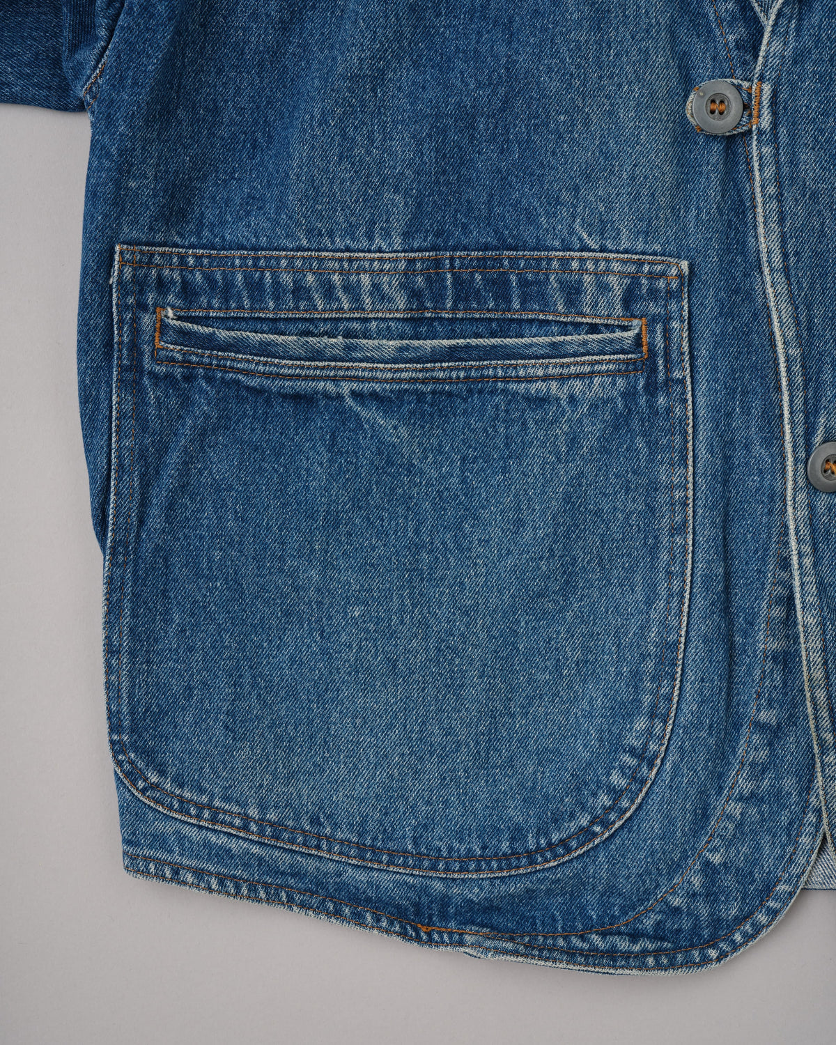 [~80's] Old Marithé François Girbaud Closed Denim Jacket Size.50