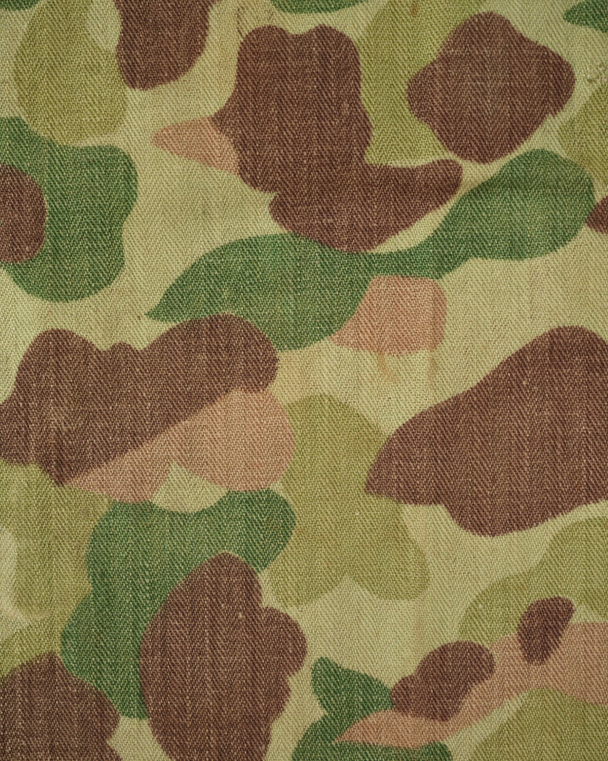 [~40's] WWII U.S.ARMY/U.S.M.C Frogskin Camouflage Short Jacket Size.44L "Overalls Modified"