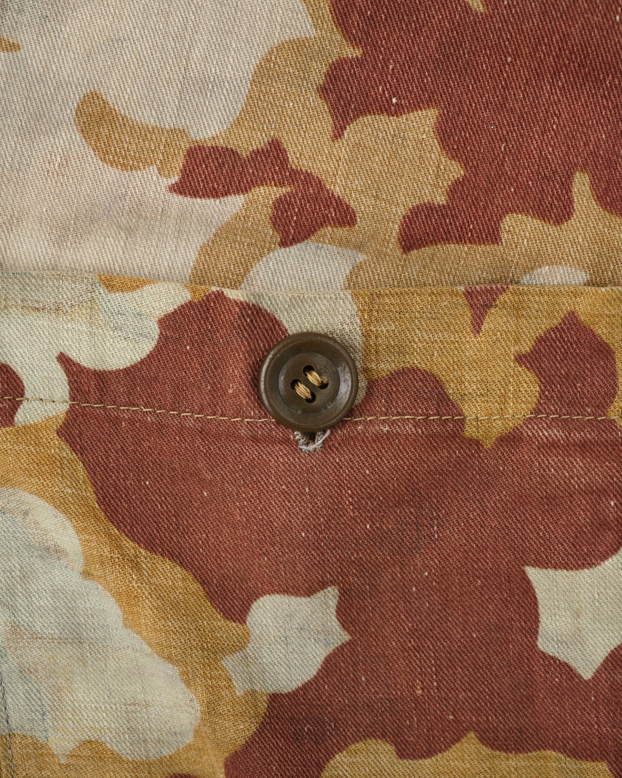 [~50's] Czechoslovakian Army Clouds Camouflage Reversible Smock "Modified"