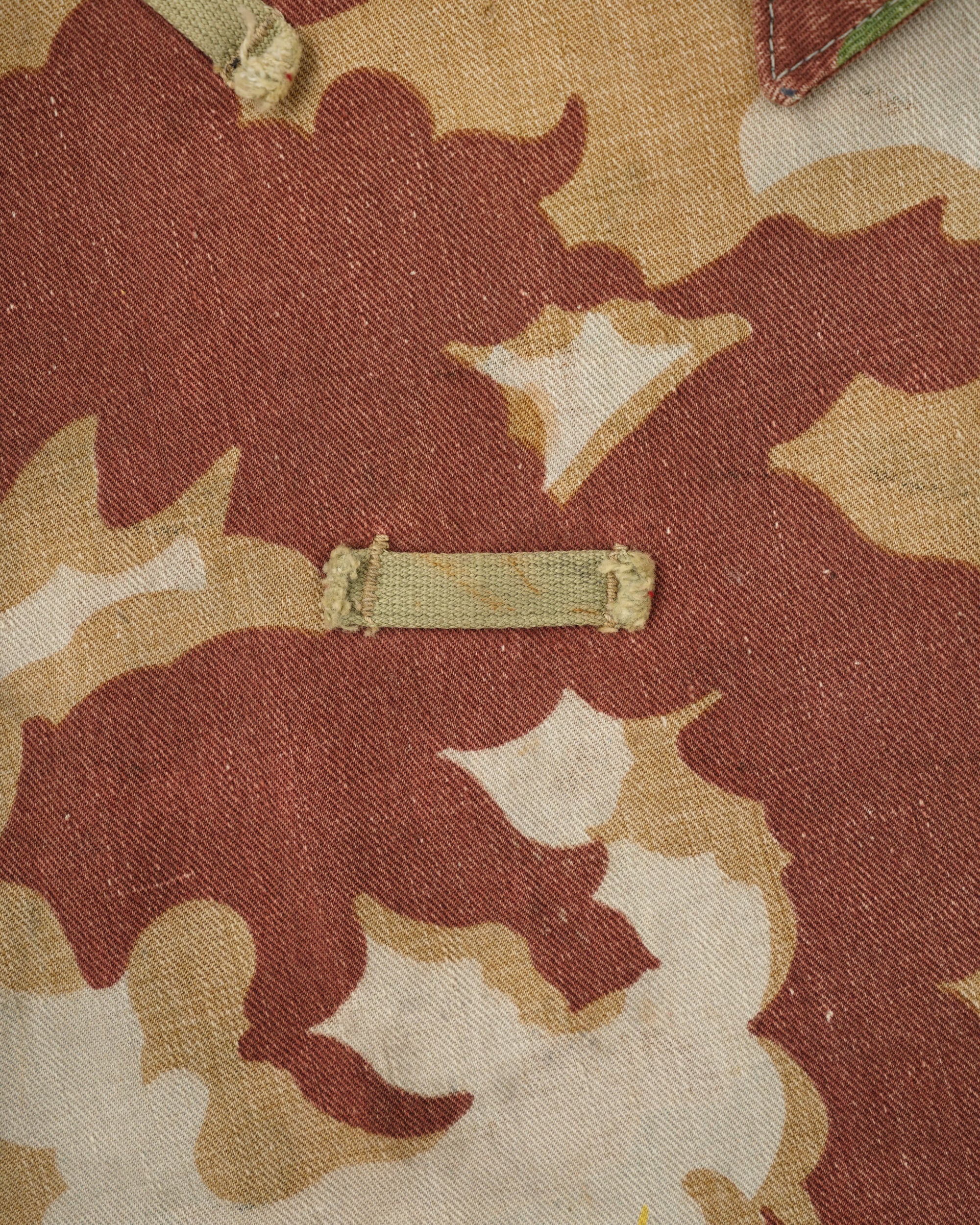 [~50's] Czechoslovakian Army Clouds Camouflage Reversible Smock "Modified"