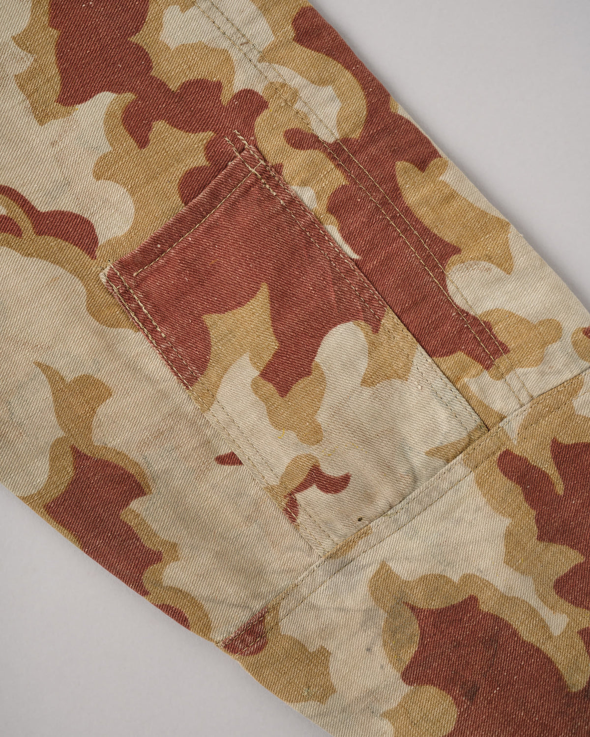 [~50's] Czechoslovakian Army Clouds Camouflage Reversible Smock "Modified"
