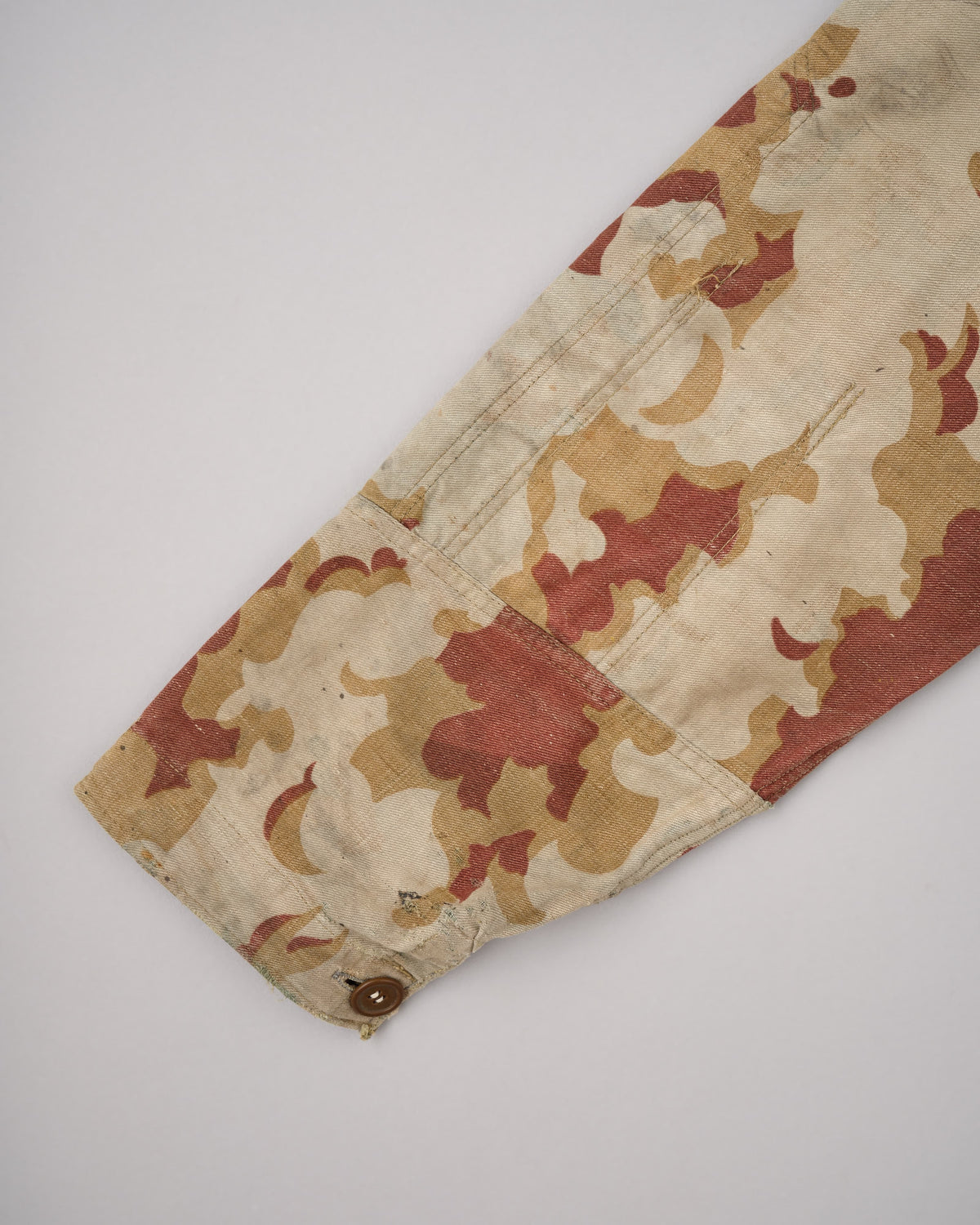 [~50's] Czechoslovakian Army Clouds Camouflage Reversible Smock "Modified"
