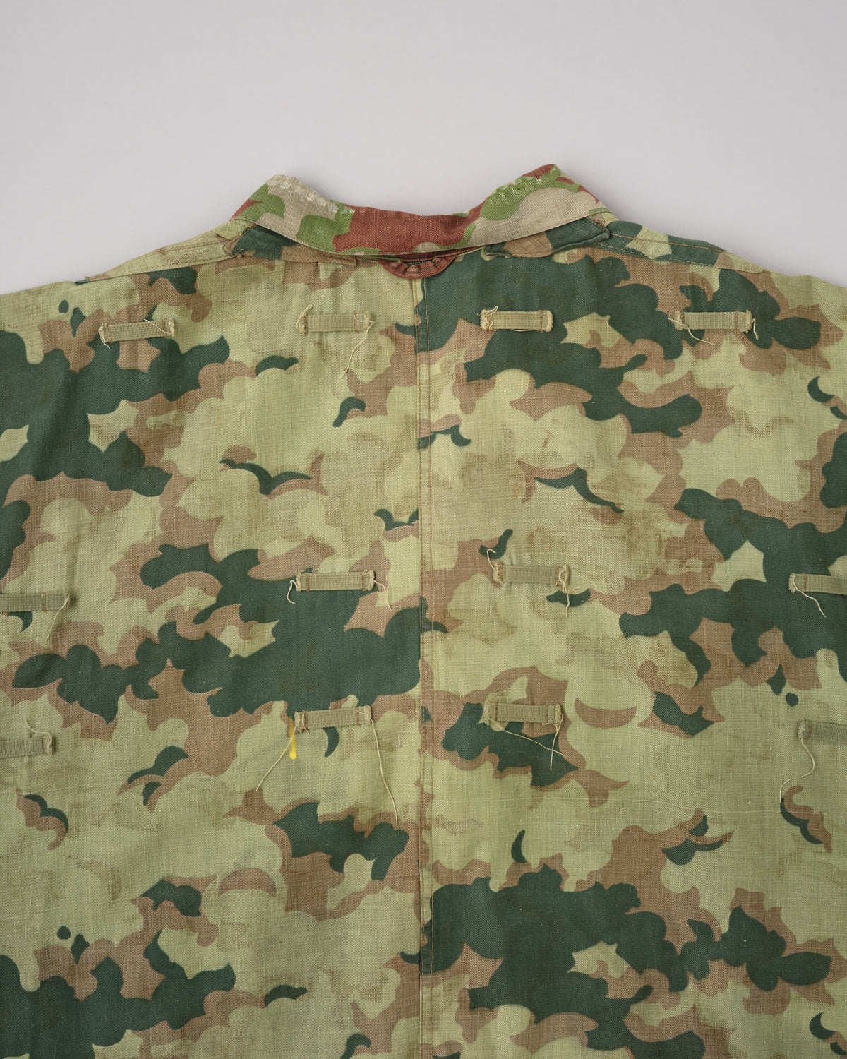 [~50's] Czechoslovakian Army Clouds Camouflage Reversible Smock "Modified"