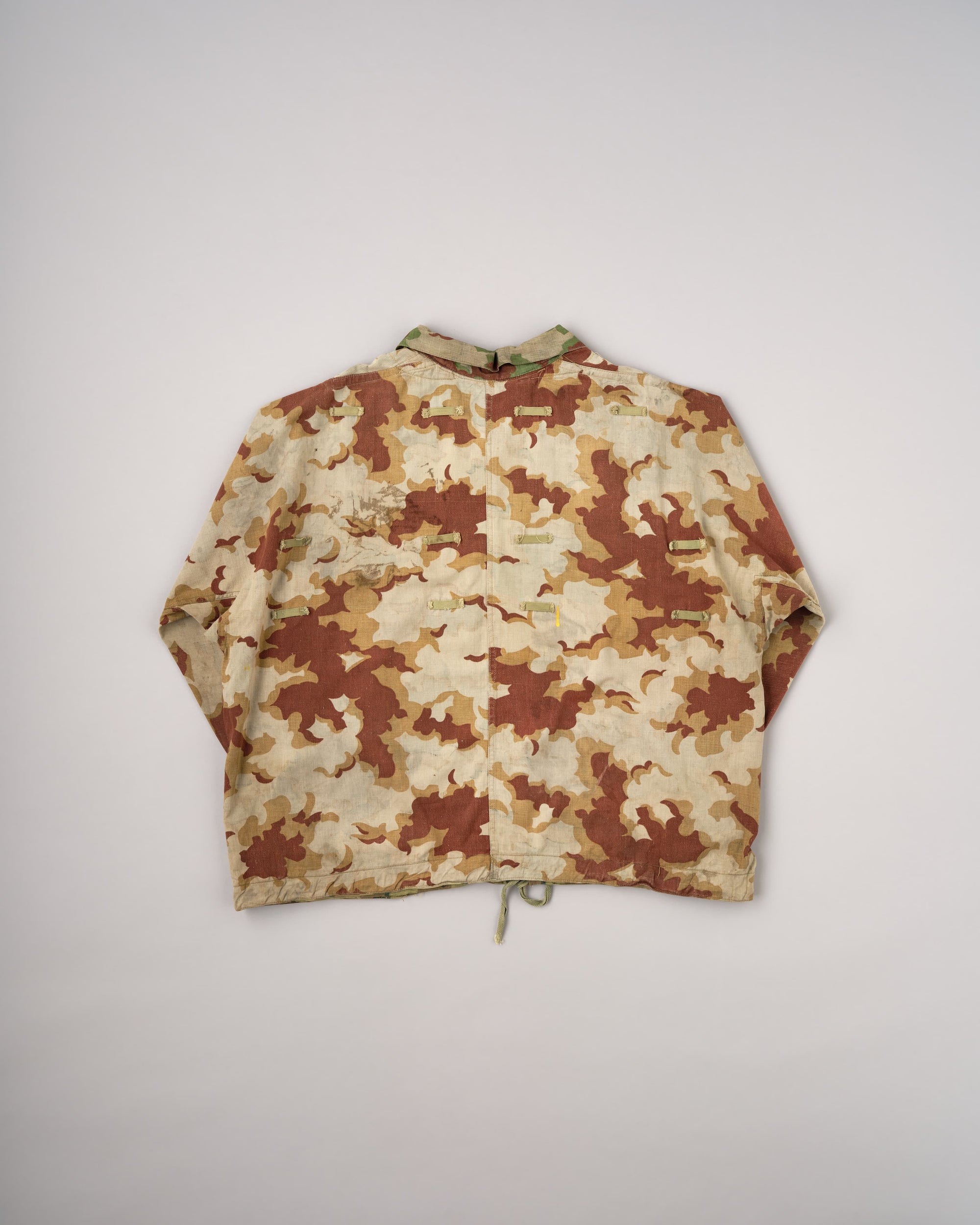 [~50's] Czechoslovakian Army Clouds Camouflage Reversible Smock "Modified"