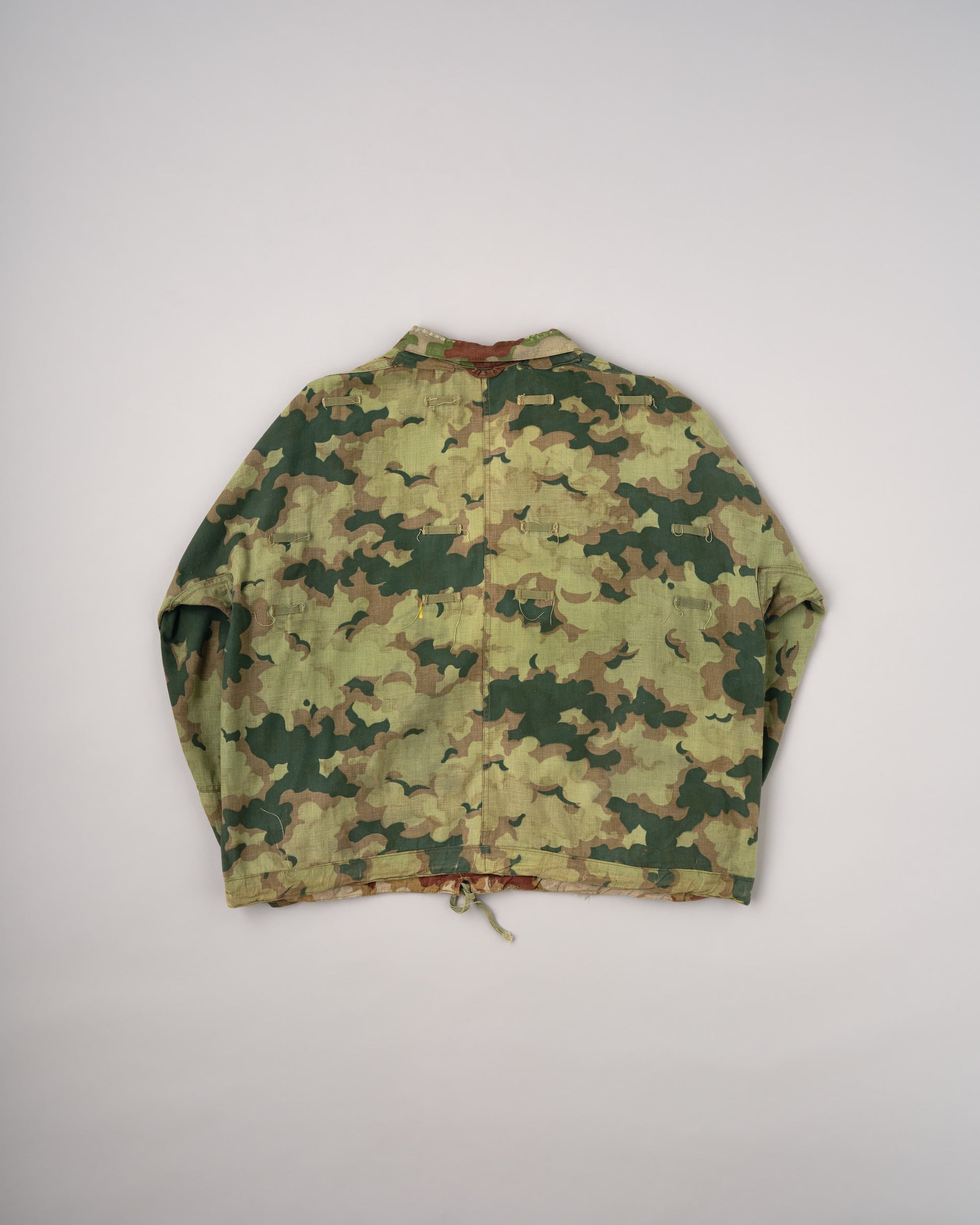[~50's] Czechoslovakian Army Clouds Camouflage Reversible Smock "Modified"