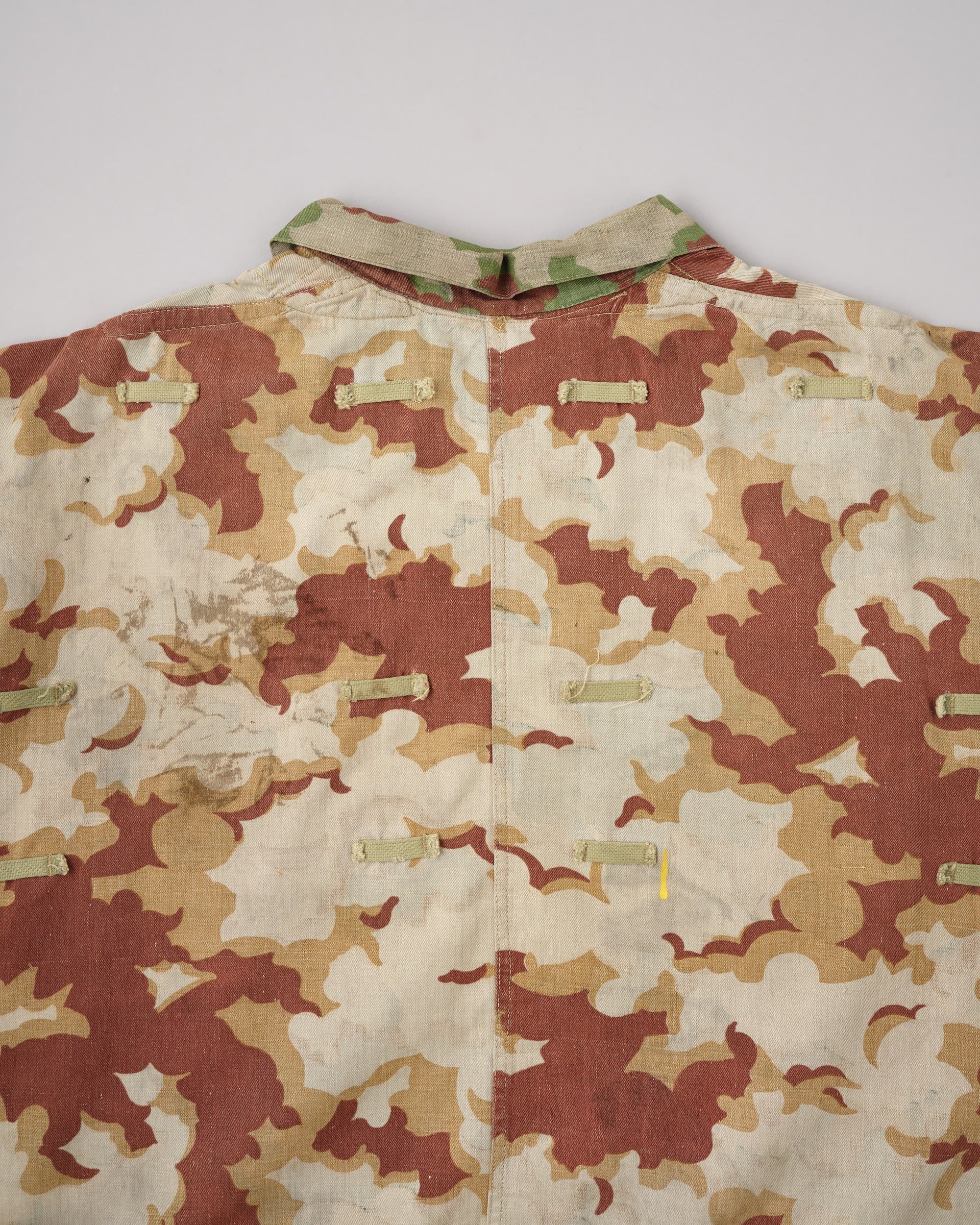 [~50's] Czechoslovakian Army Clouds Camouflage Reversible Smock "Modified"