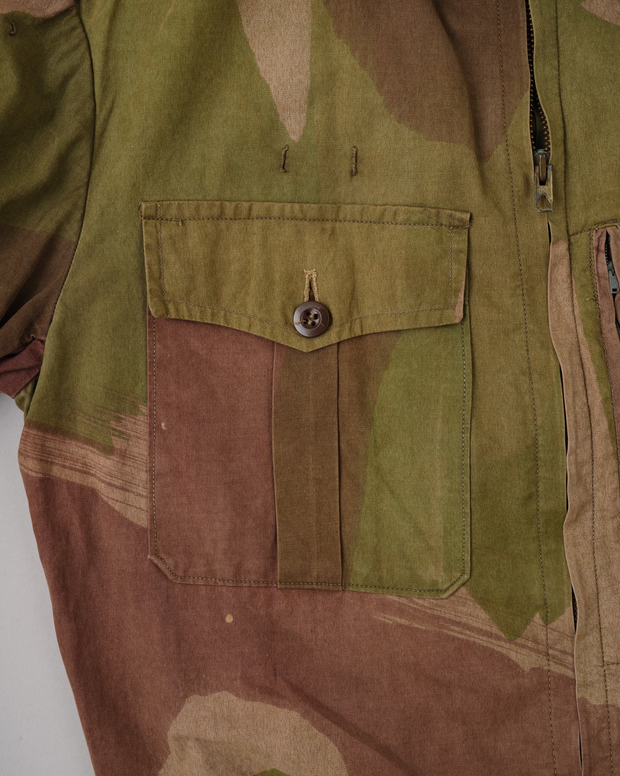 [~50's] French Army Camouflage Retailored Windproof Jacket "Algerian War"