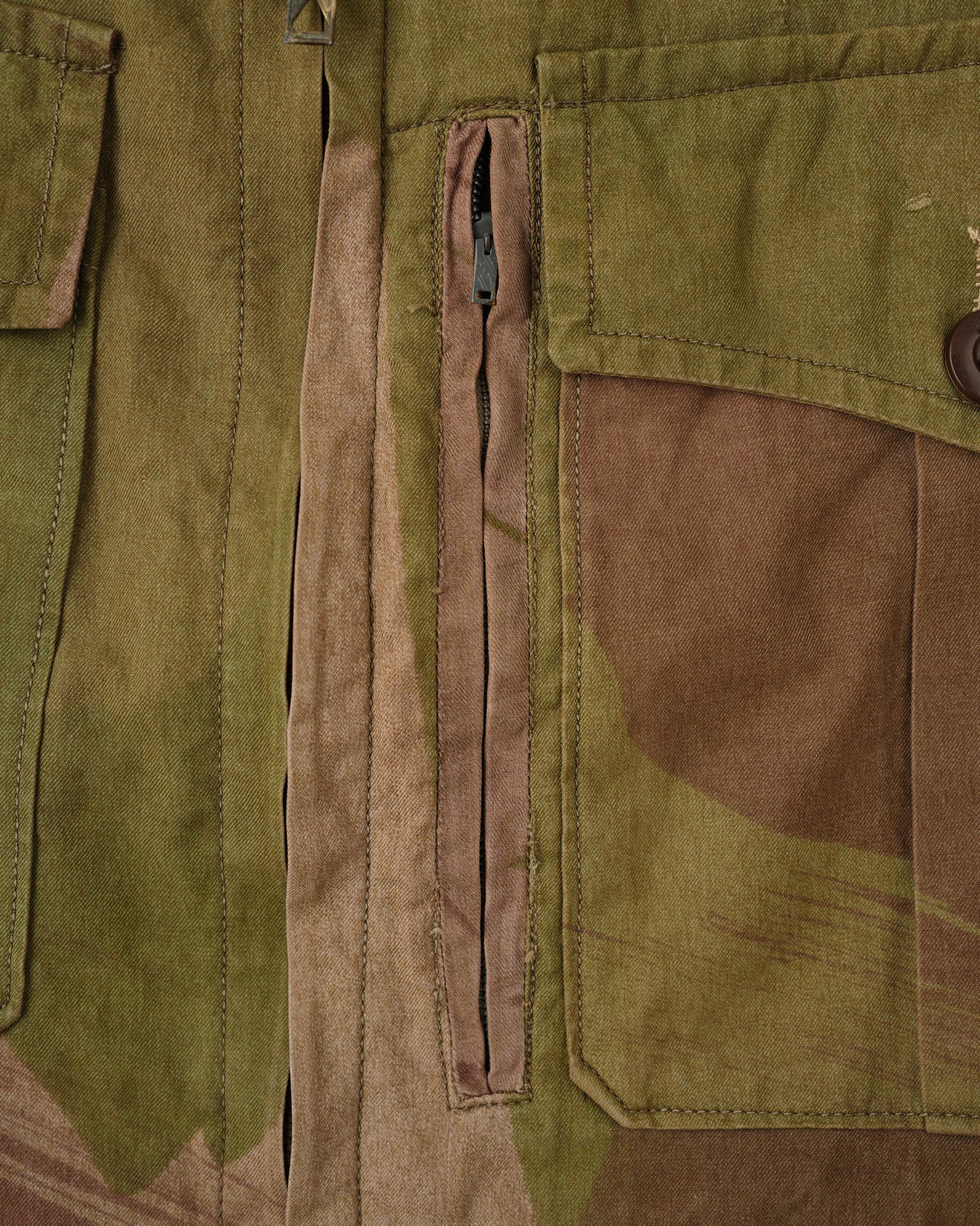 [~50's] French Army Camouflage Retailored Windproof Jacket "Algerian War"
