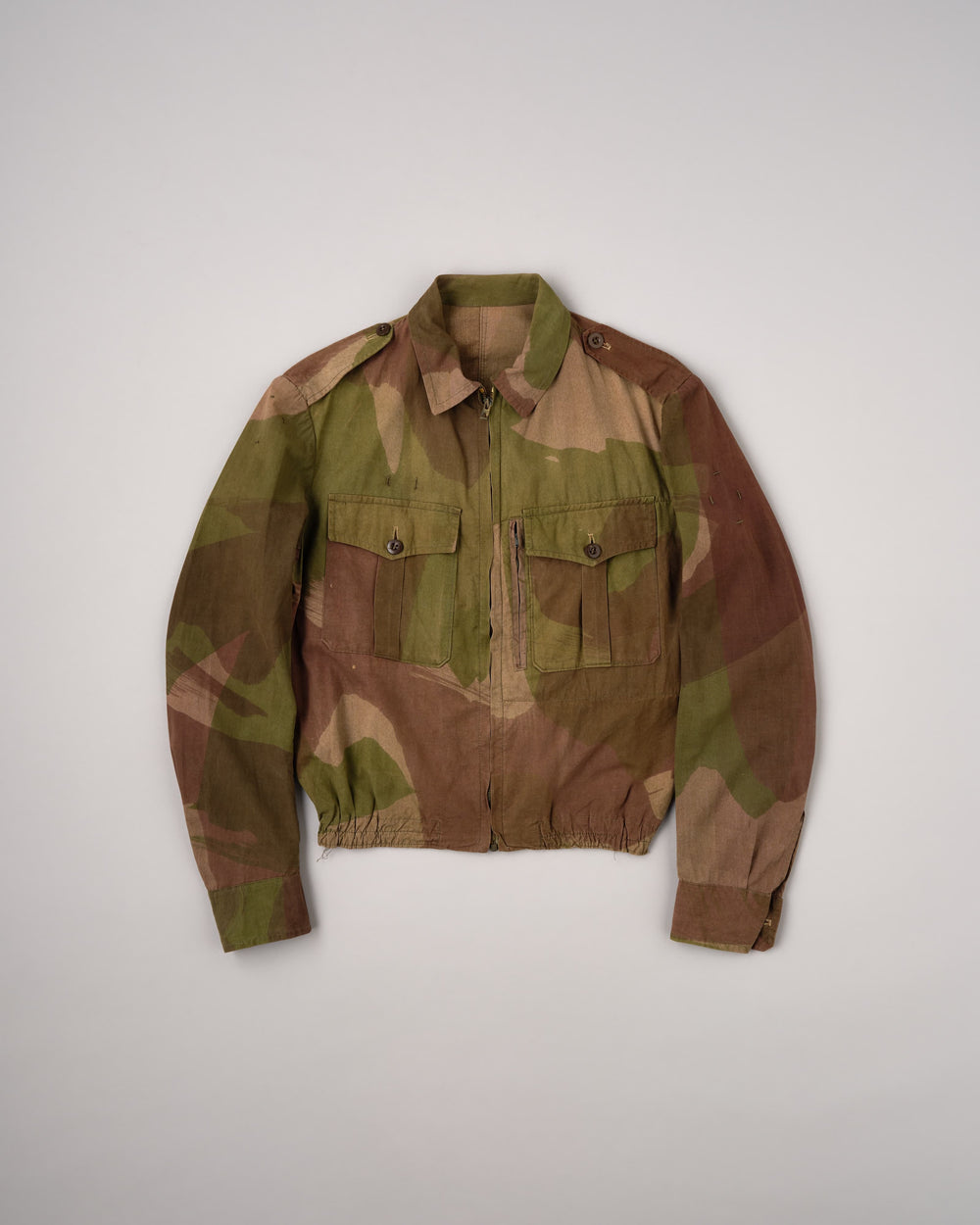 [~50's] French Army Camouflage Retailored Windproof Jacket "Algerian War"