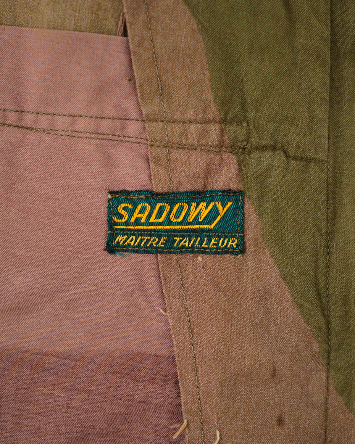 [~50's] French Army Camouflage Retailored Windproof Jacket "Algerian War"