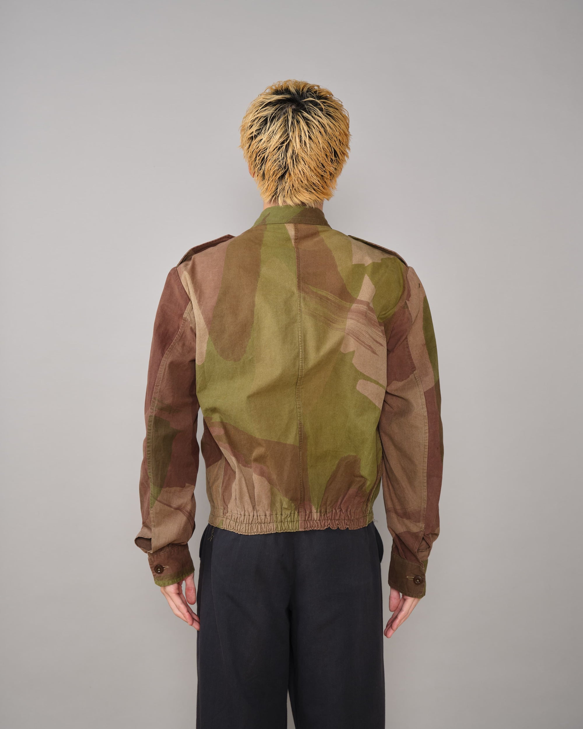 [~50's] French Army Camouflage Retailored Windproof Jacket "Algerian War"