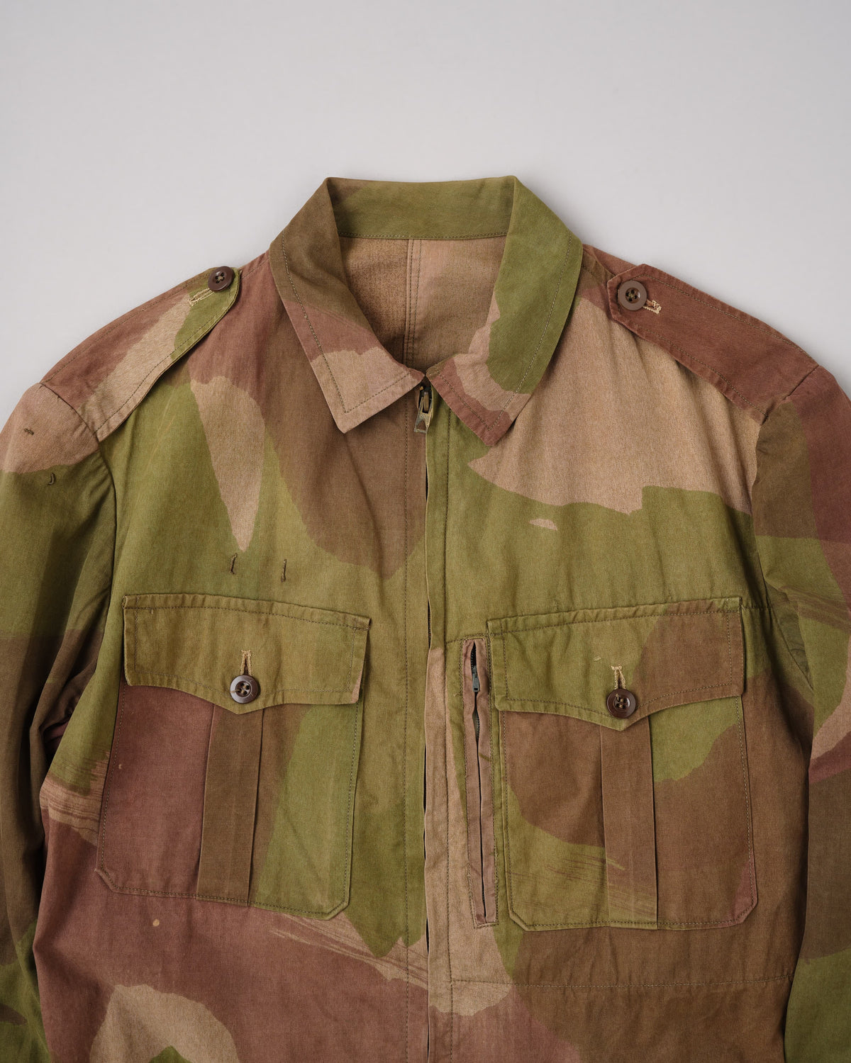 [~50's] French Army Camouflage Retailored Windproof Jacket "Algerian War"