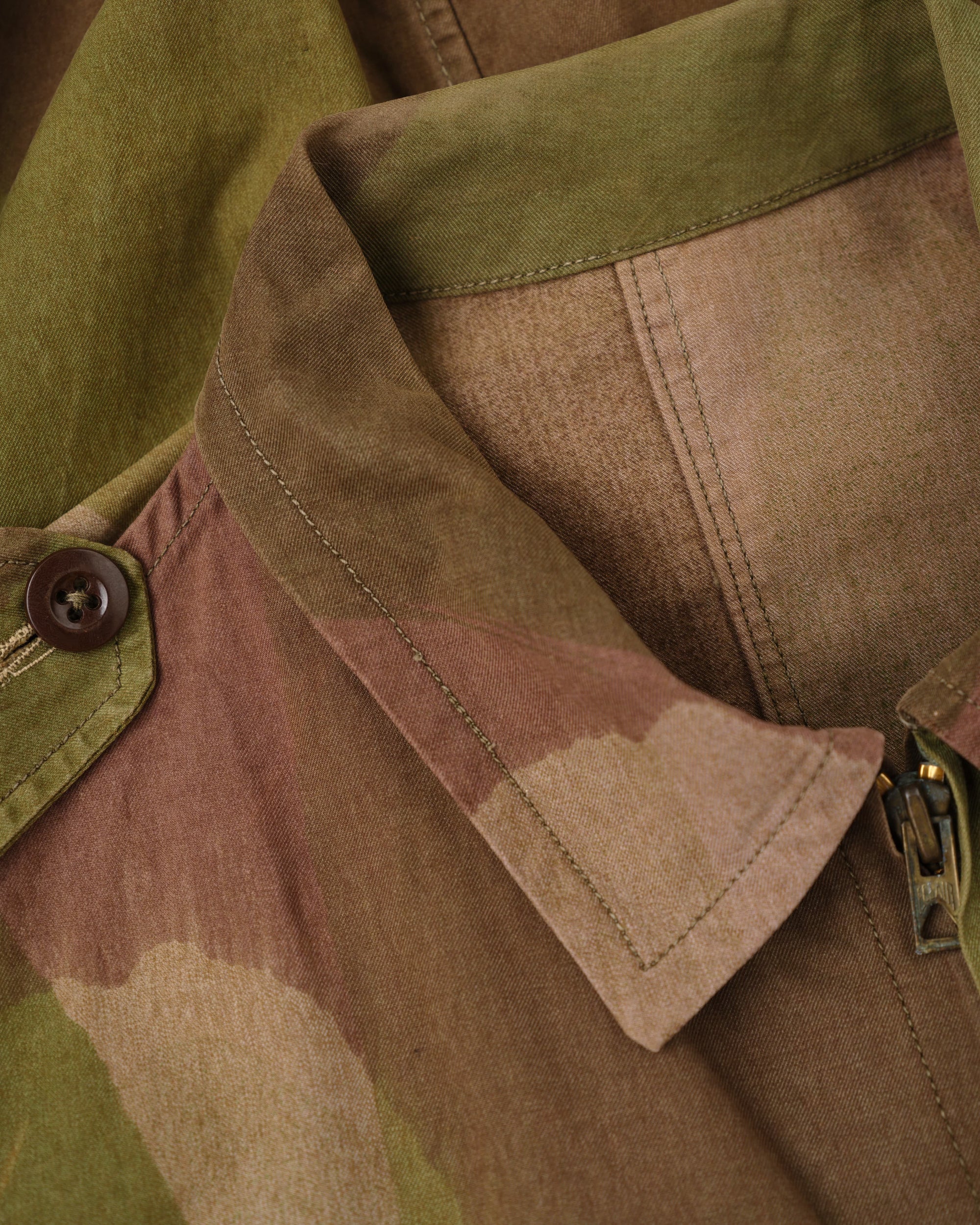 [~50's] French Army Camouflage Retailored Windproof Jacket "Algerian War"
