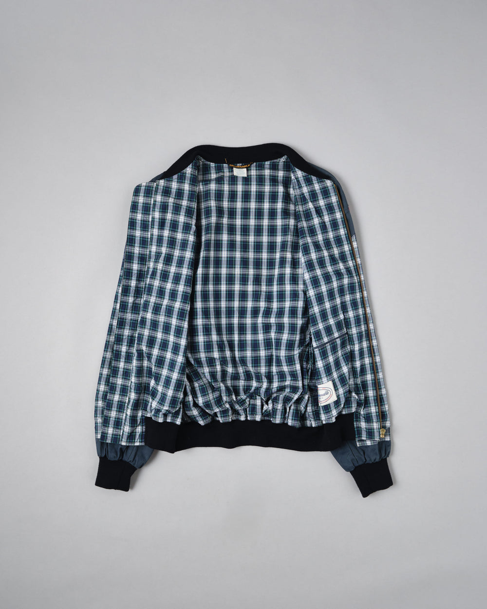 ［~80's］Vintage Façonnable Cotton Nylon Crazy Pattern Blouson Size.5