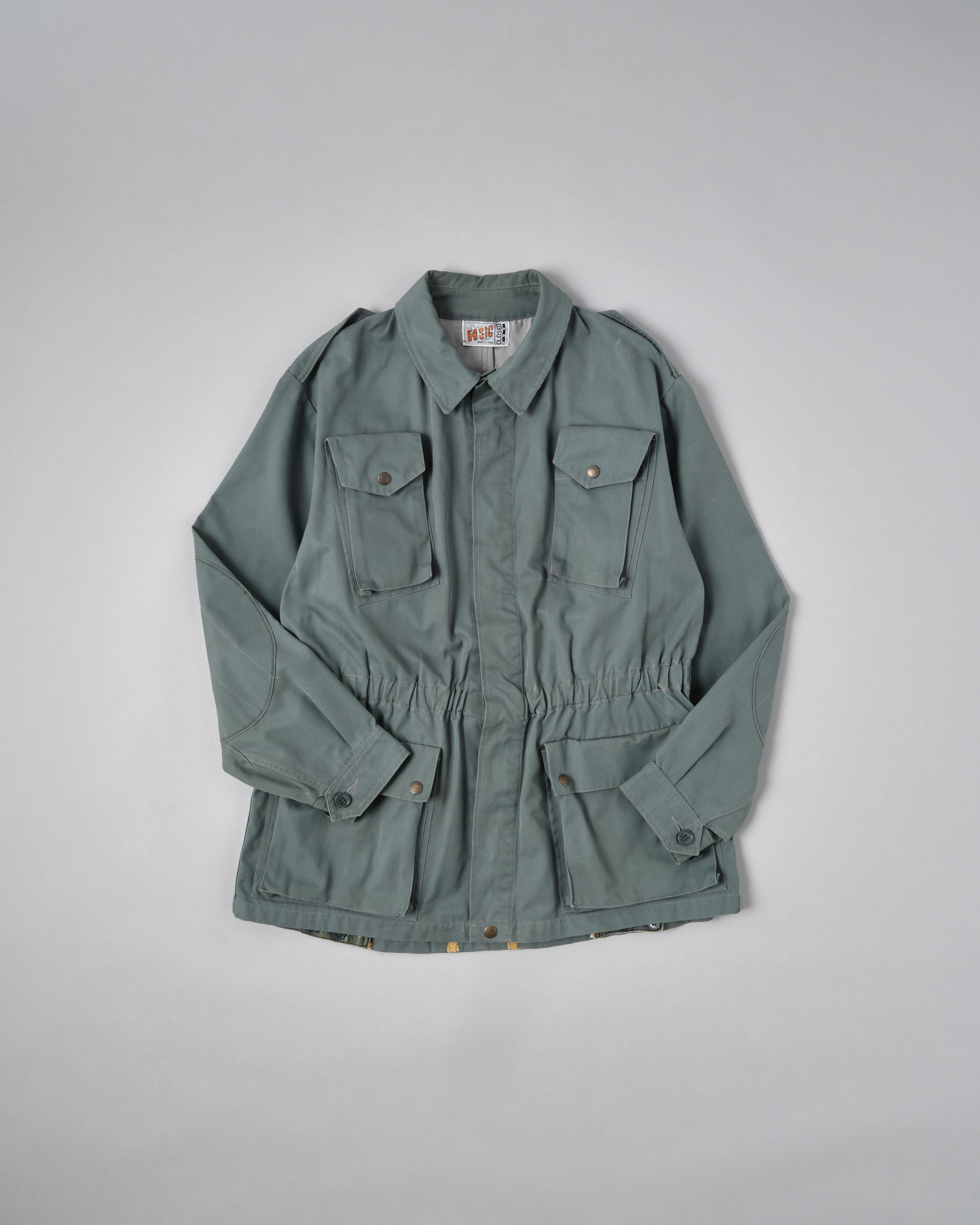 【~80's】Old Marithé François Girbaud Closed Sahariana Jacket