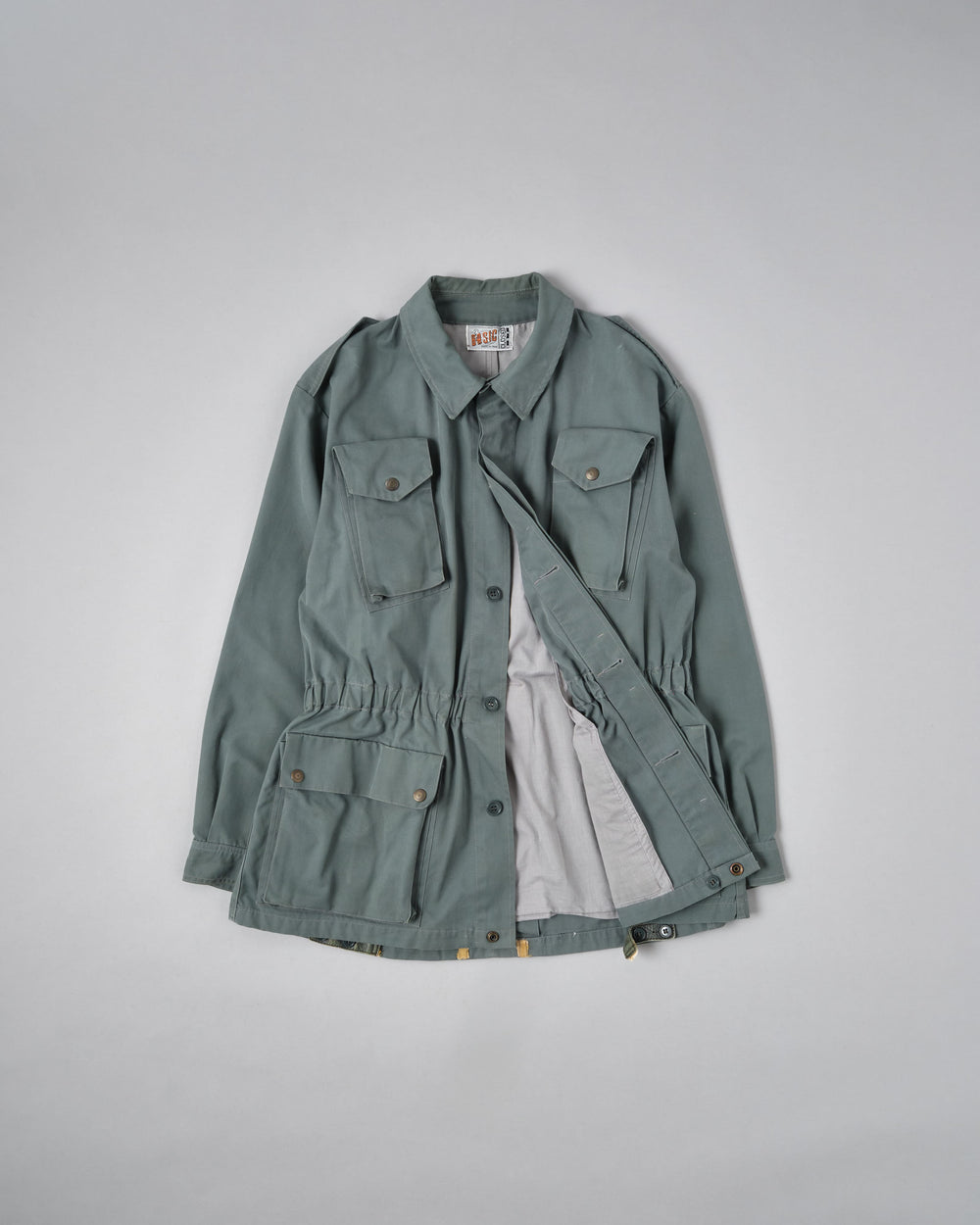 ［~80's］Old Marithé François Girbaud Closed Sahariana Jacket