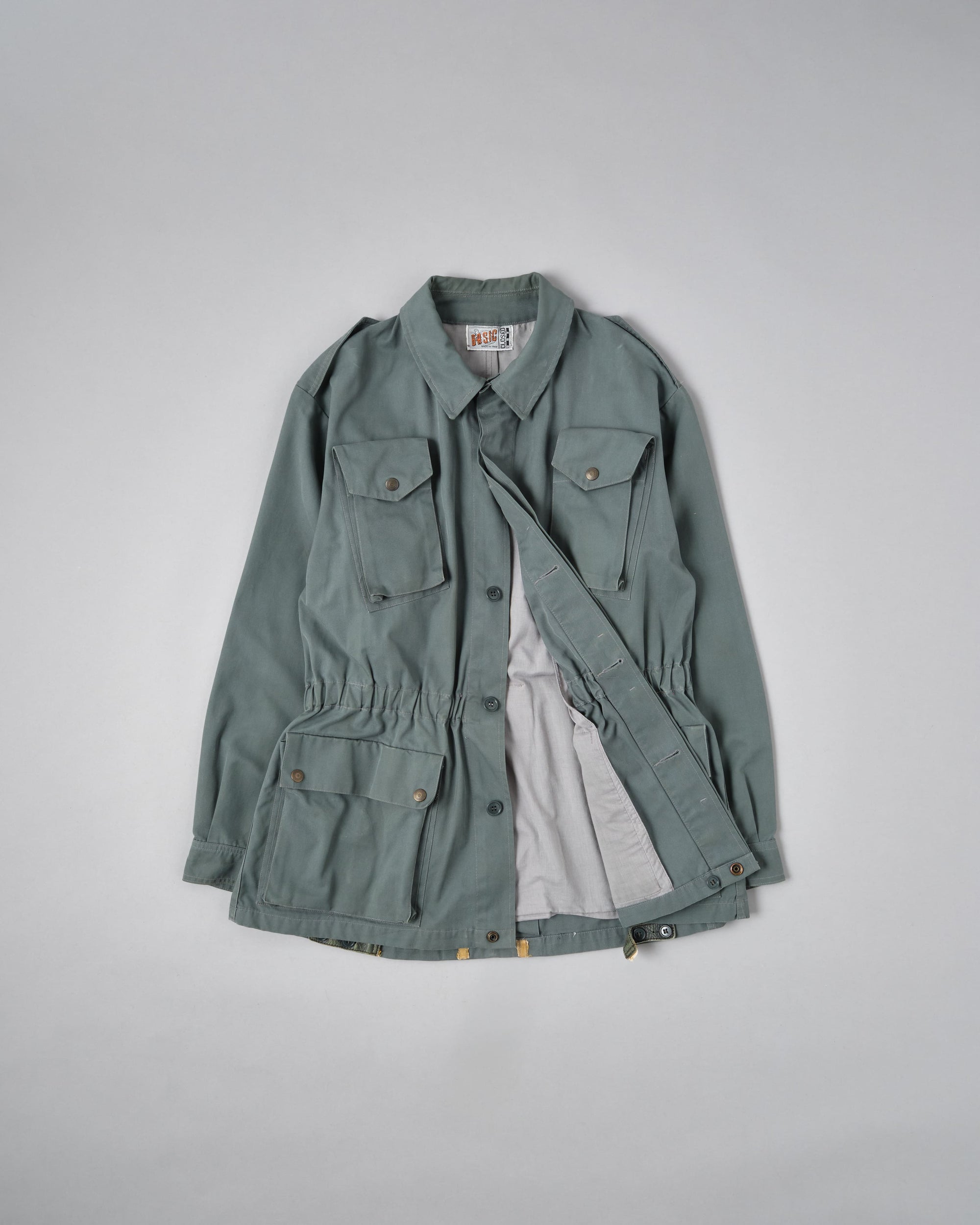 ［~80's］Old Marithé François Girbaud Closed Sahariana Jacket