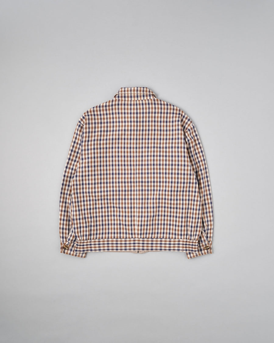 Vue d'ensemble de ［~00's］Old Aquascutum Club Check Reversible Harrington Jacket Size.M