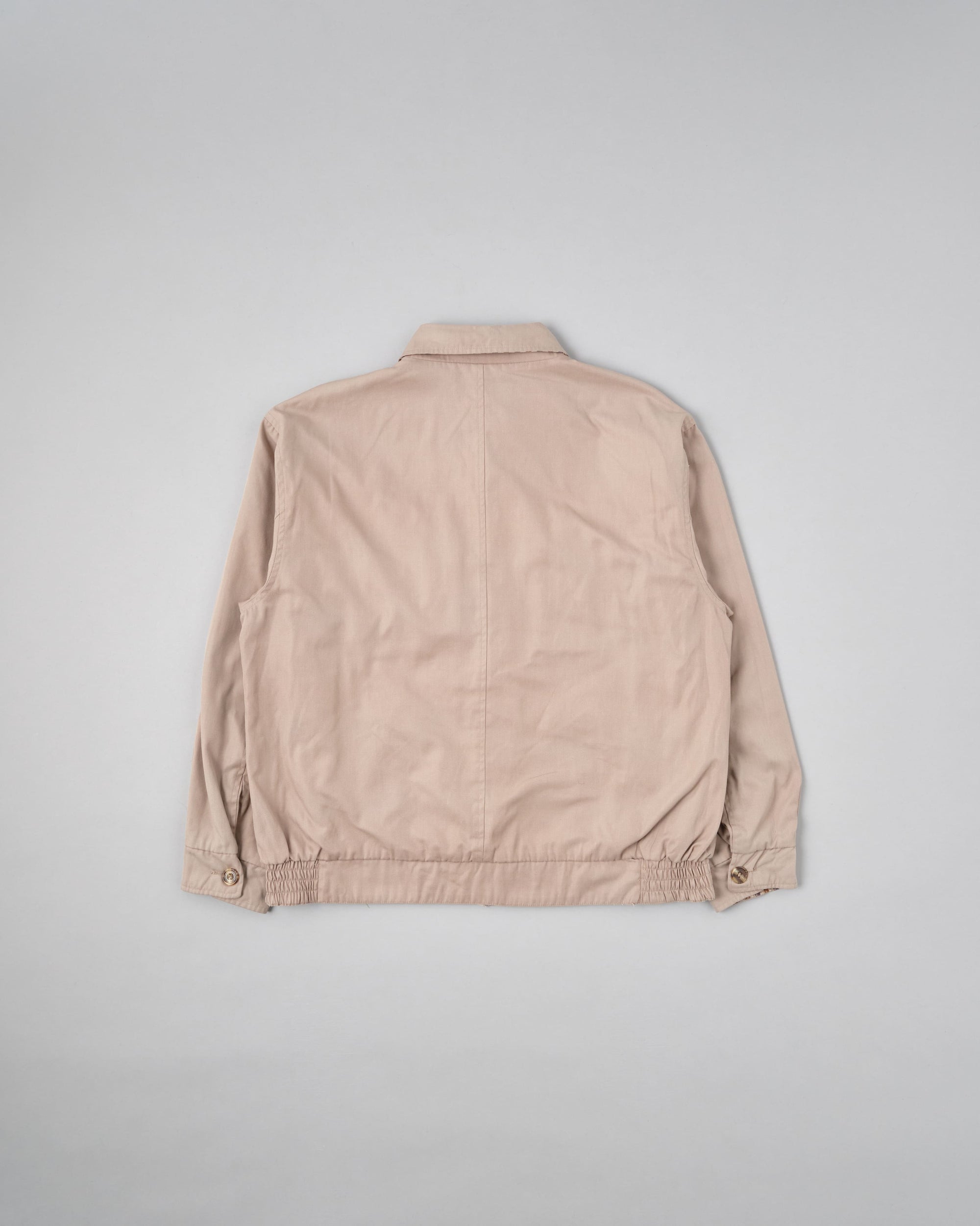 ［~00's］Old Aquascutum Club Check Reversible Harrington Jacket Size.M
