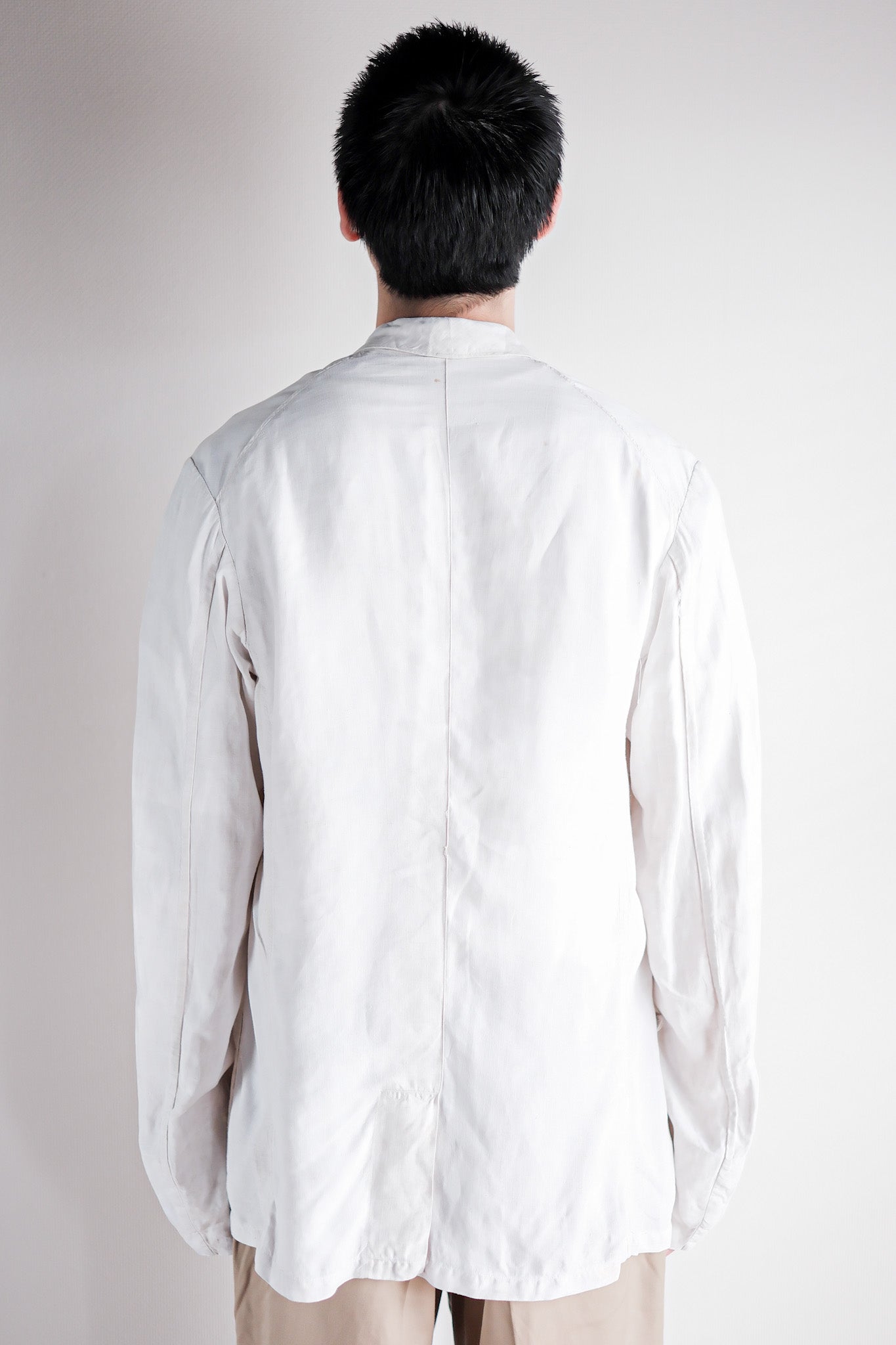 【~30's】French Vintage Linen Jacket