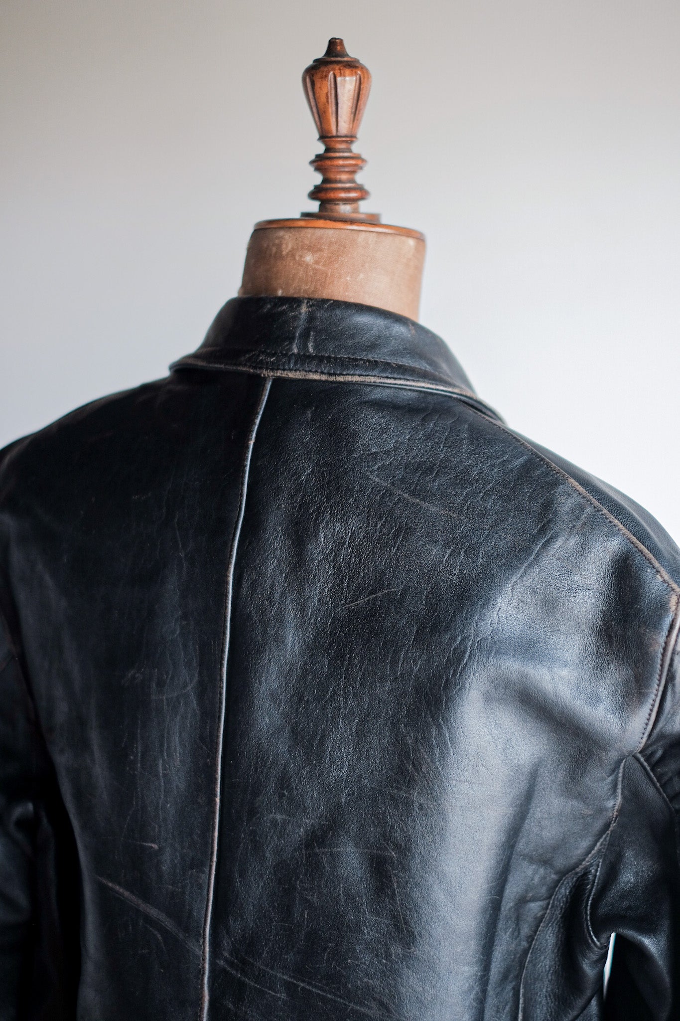 [〜50年代]法國復古勒柯布西耶皮革工作夾克