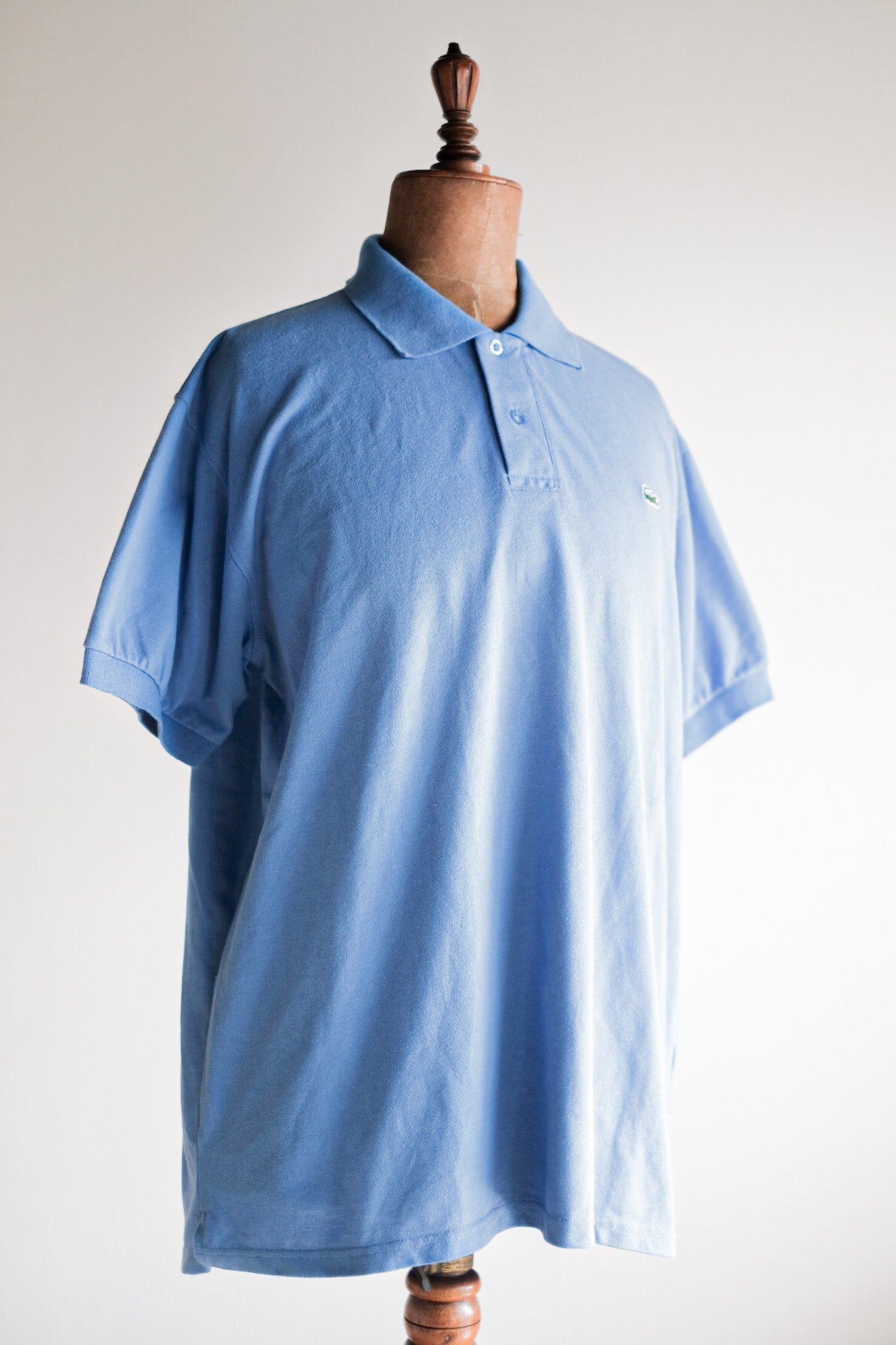 【~90's】CHEMISE LACOSTE S/S Polo Shirt Size.7 "Light Blue"