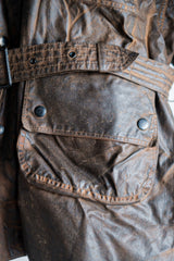 [~ 40's] Vintage Barbour "Solway Zipper" สีขาว