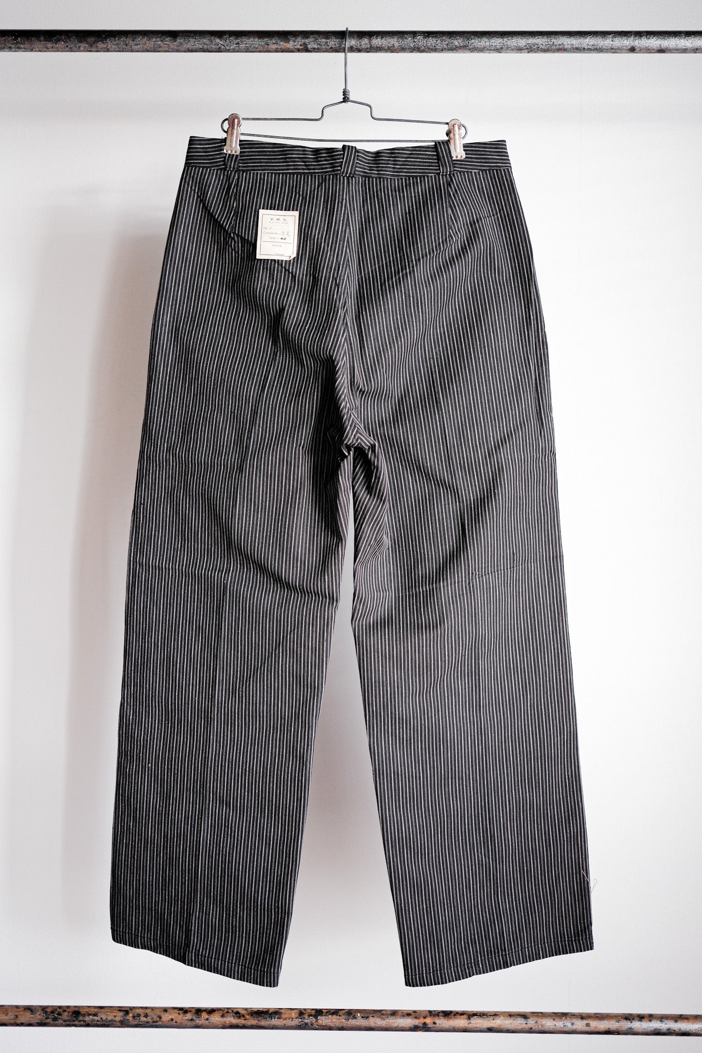 [~ 40's] กางเกงผ้าฝ้ายวินเทจฝรั่งเศส "สต็อคตาย"