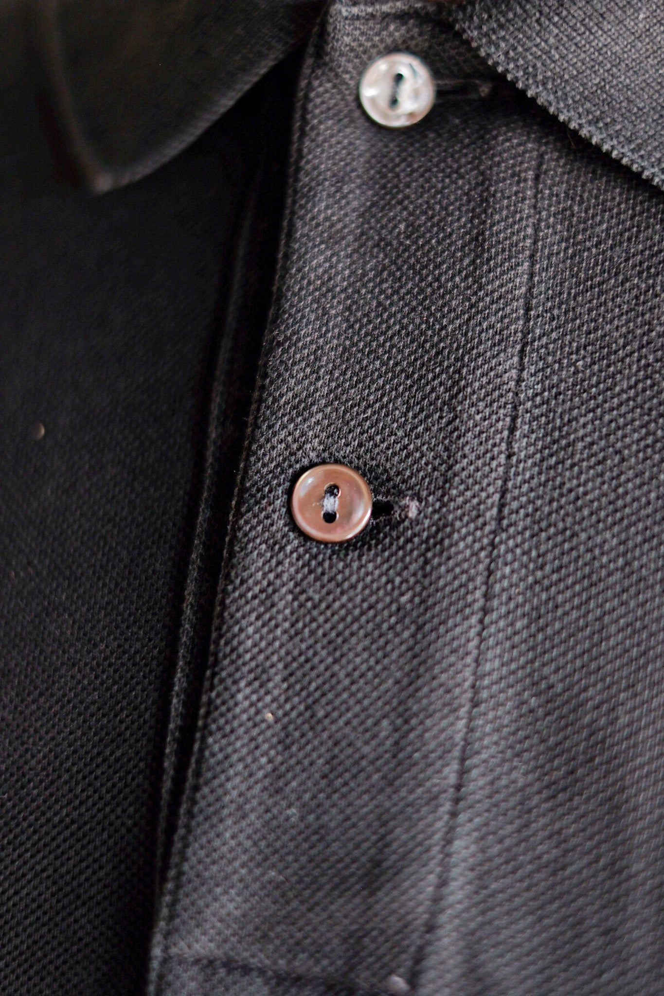 ［~80's］CHEMISE LACOSTE S/S Polo Shirt Size.5 "Black"