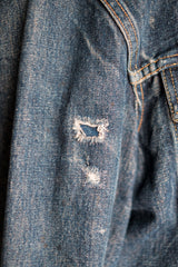 [~ 60's] ขนาดแจ็คเก็ตยีนส์ 559xx ของ Vintage Levi ขนาด 44 "รับประกัน"