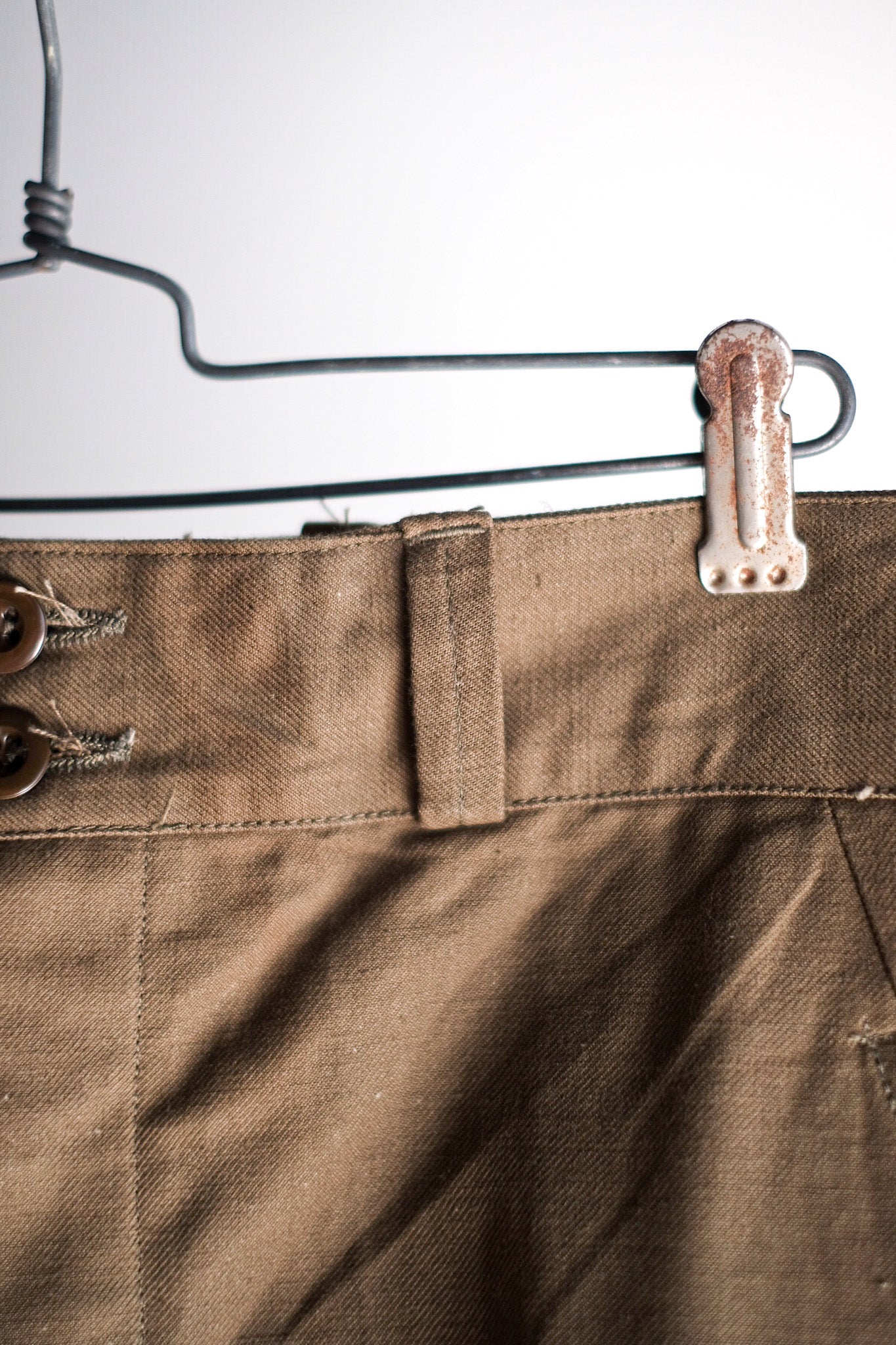 ［~50's］French Army M47 Field Trousers Size.45 "Dead Stock"