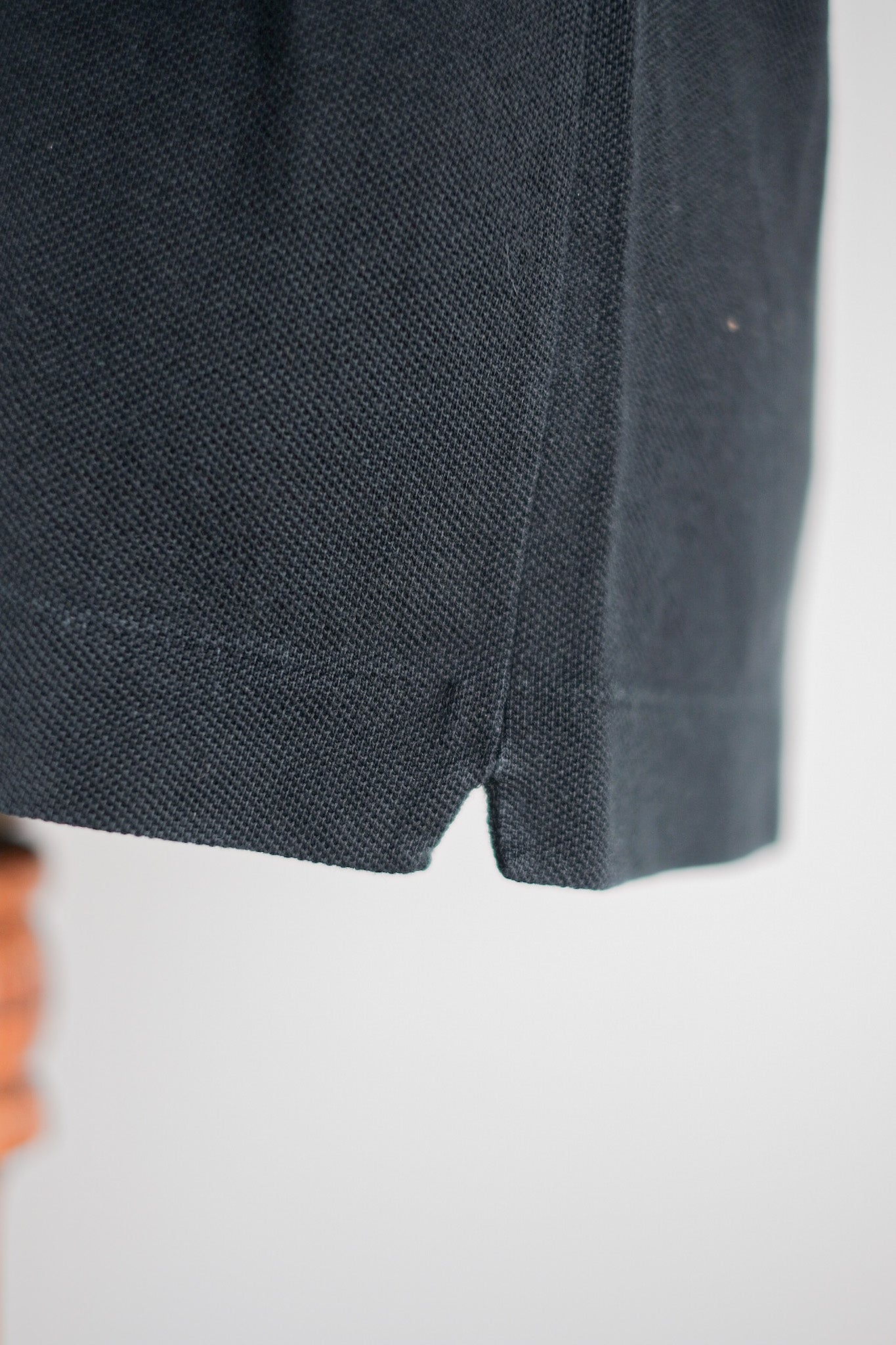 ［~80's］CHEMISE LACOSTE S/S Polo Shirt Size.5 "Black"