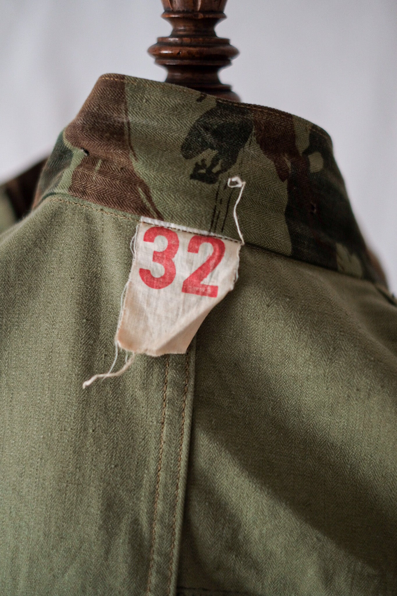 [~ 60's] French Army Lizard Camo Paratrooper Jacket