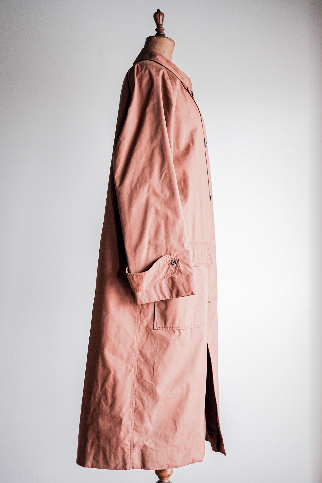 ［~80's］Vintage Aquascutum Single Raglan Soutien Collar Coat