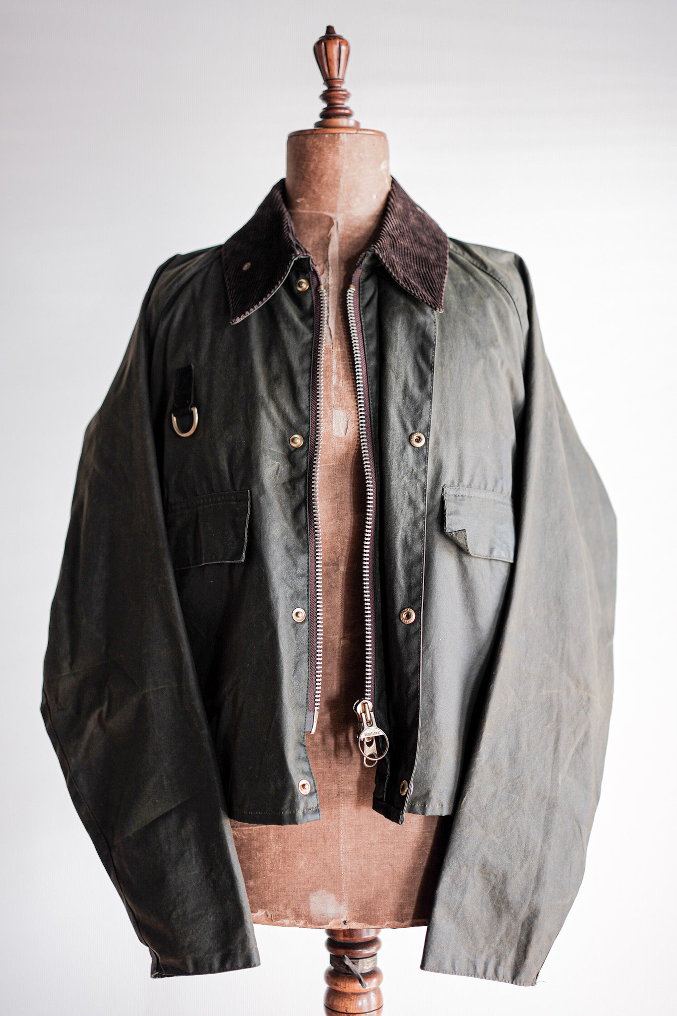 ［~90's］Vintage Barbour "SPEY JACKET" 3 Crest Size.LARGE